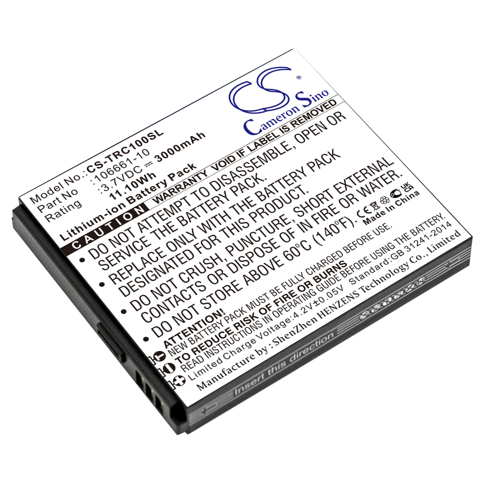 Replacement Battery for Trimble TDC100 - CS-TRC100SL-1.jpg