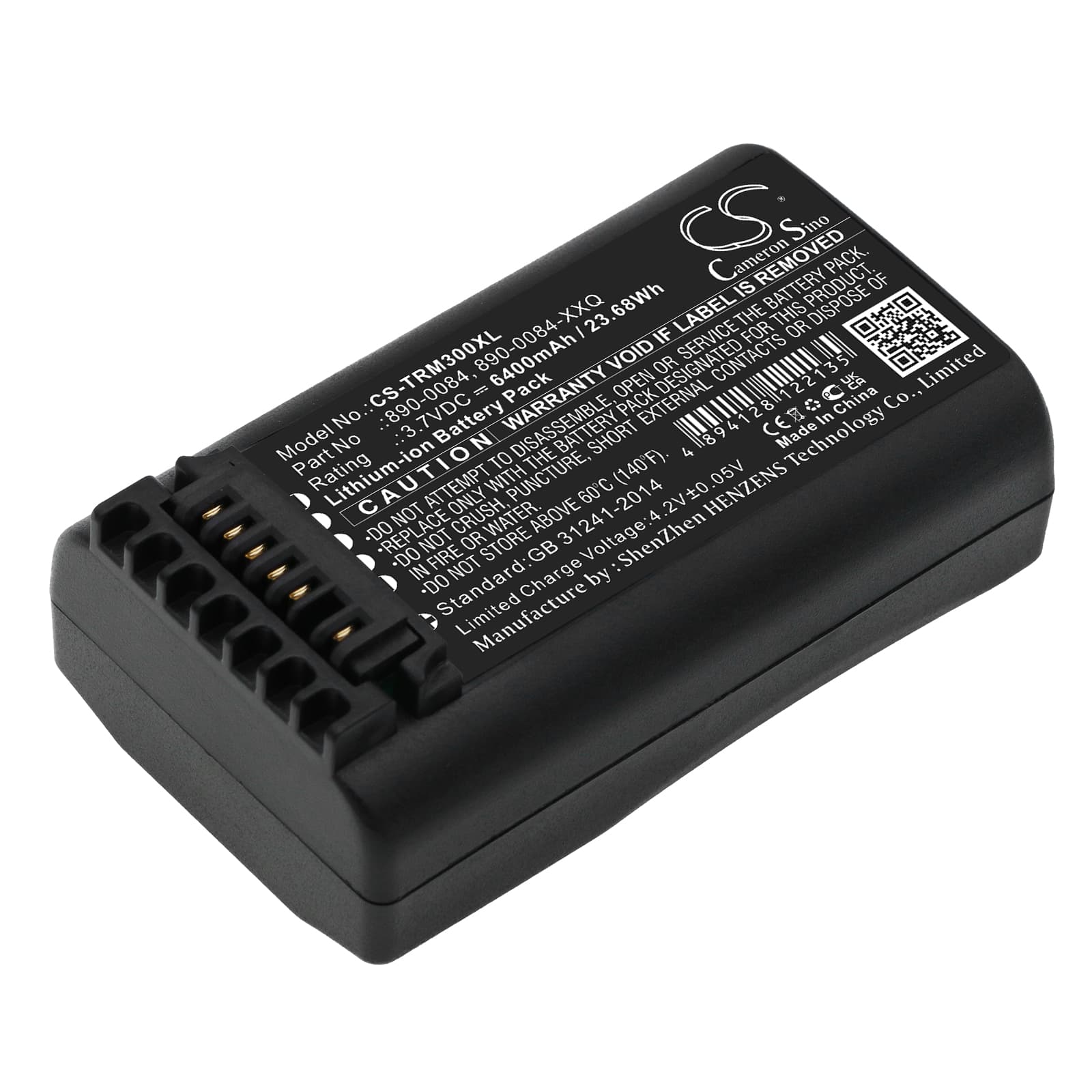 Replacement Battery for Spectra Precision Focus 6 - CS-TRM300XL-1.jpg