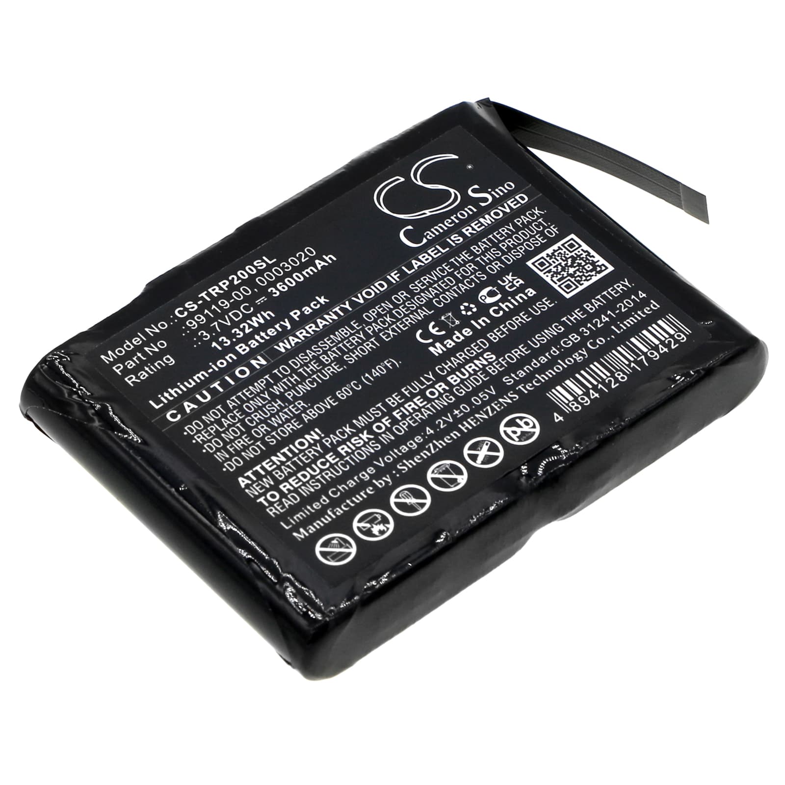 Replacement Battery for Trimble R1 - CS-TRP200SL-1.jpg