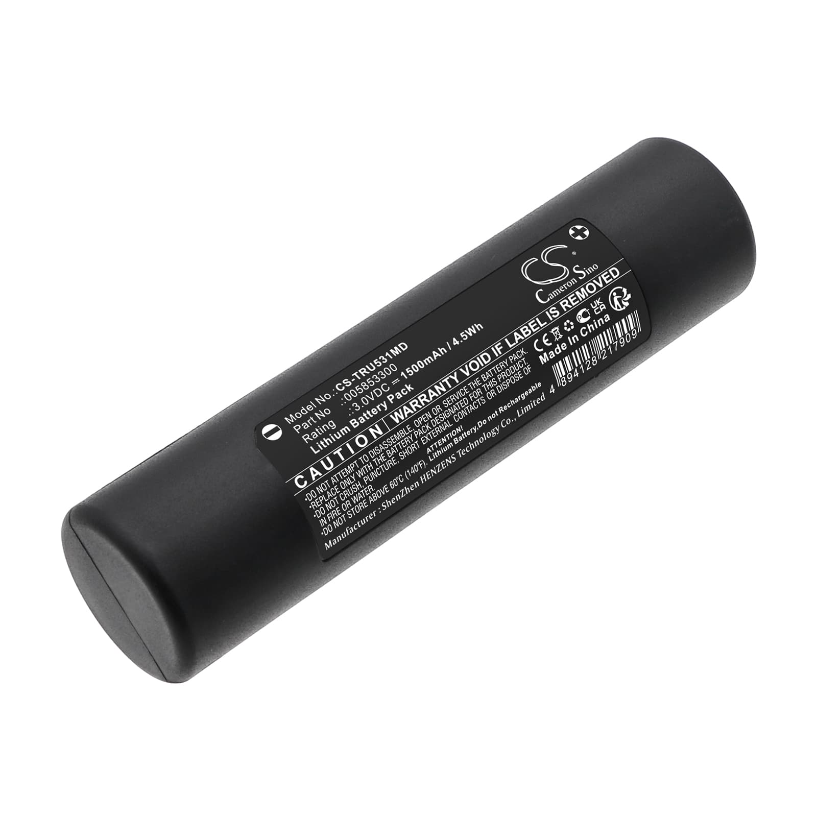 Replacement Battery for Truphatek Laryngoscope TRU-MR 5310m - CS-TRU531MD-1.jpg