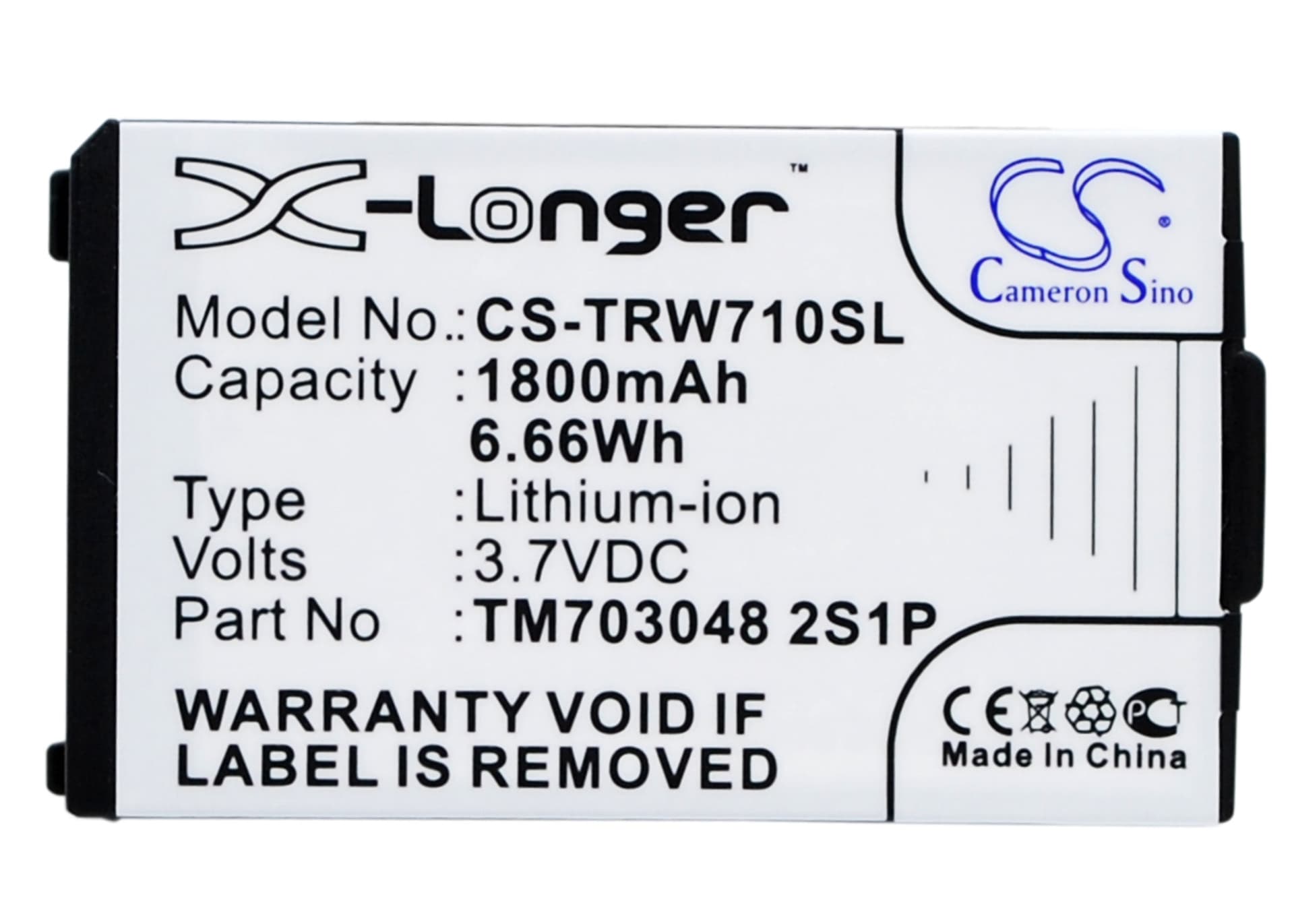 Replacement Battery for Tritton Warhead 7.1 - CS-TRW710SL-1.jpg