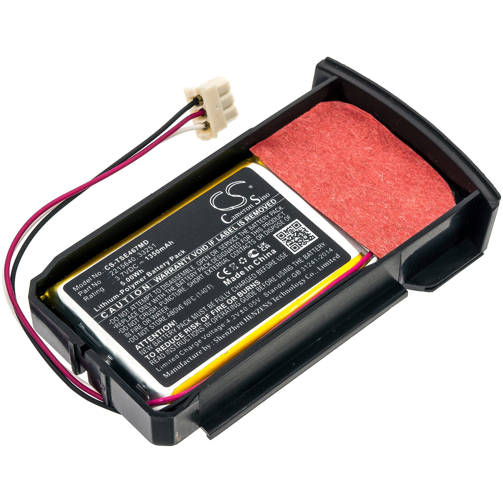Replacement Battery for Thermo Scientific E1 Clip Tip 4671 Single Channel - CS-TSE467MD-1.jpg