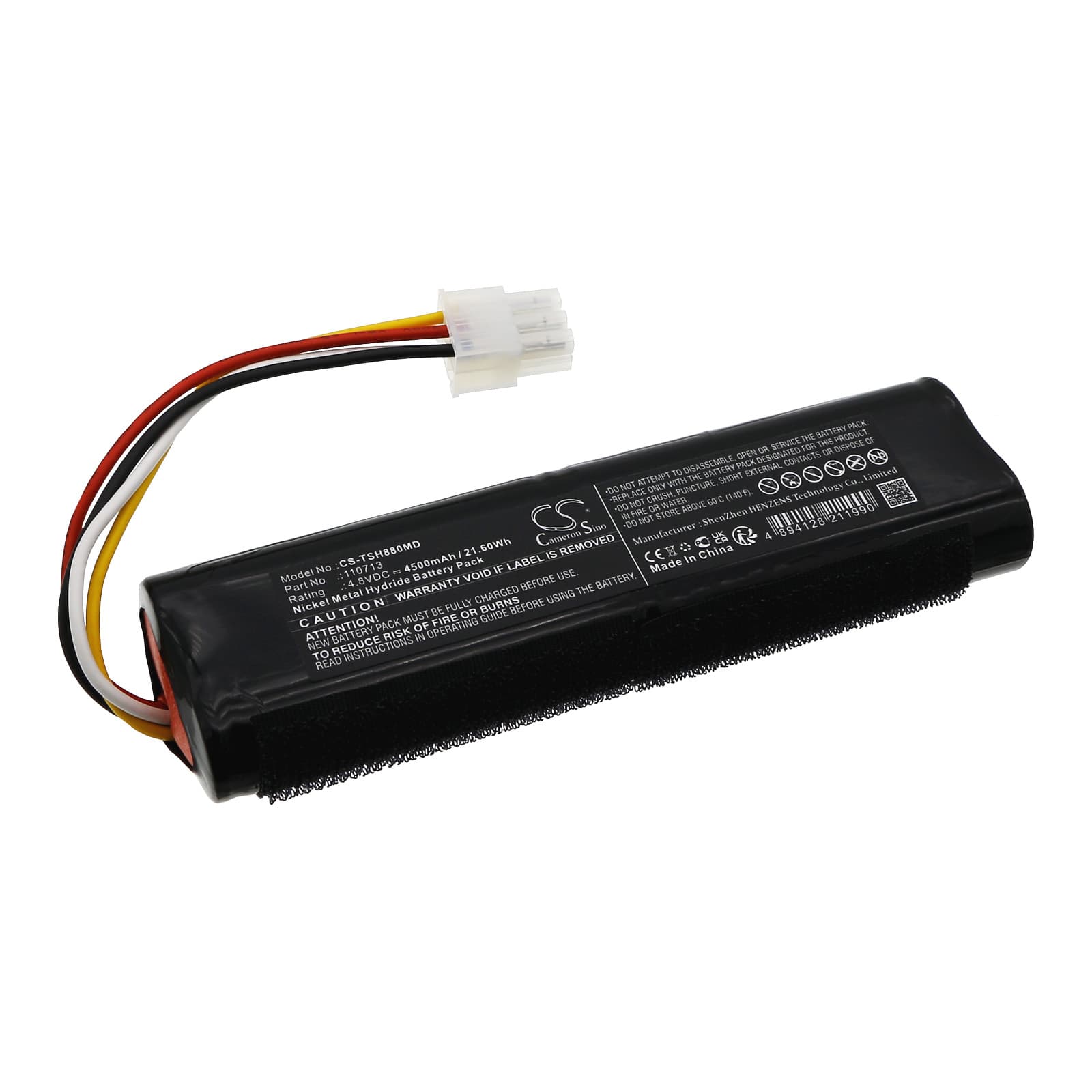Replacement Battery for Toshiba Ultrasonic SSH-880CV - CS-TSH880MD-1.jpg
