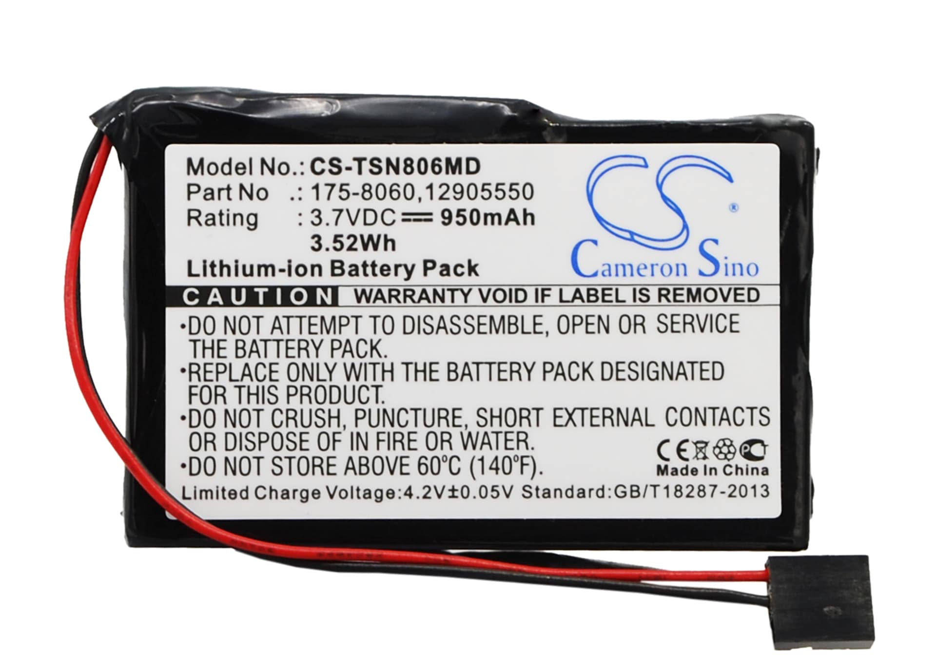 Replacement Battery for Finnpipette Novus Single - CS-TSN806MD-1.jpg