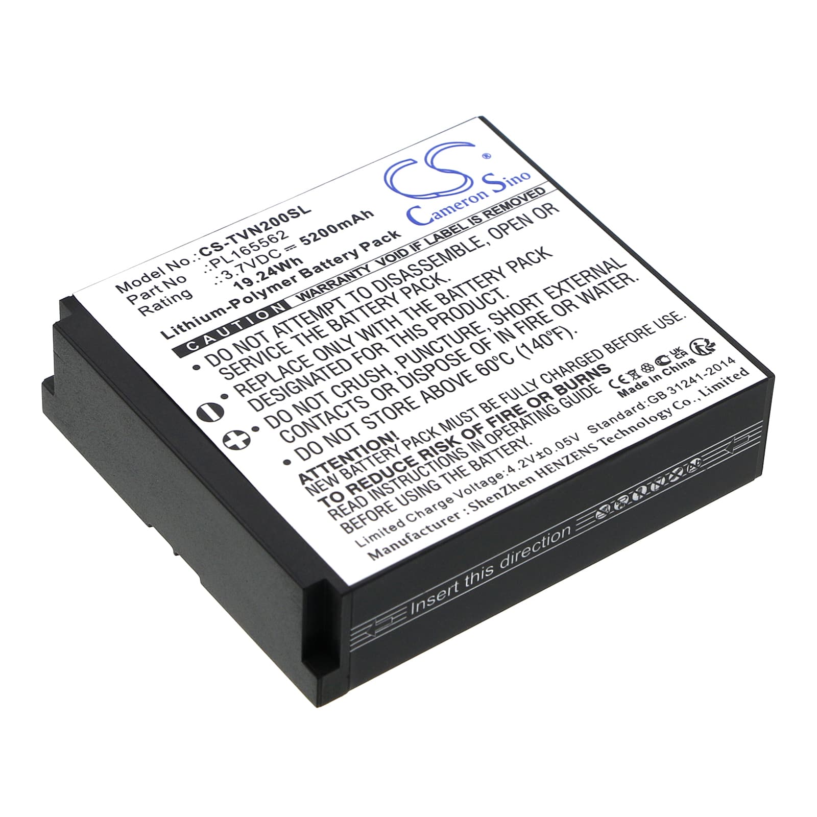Replacement Battery for TwoNav Aventura 2 - CS-TVN200SL-1.jpg