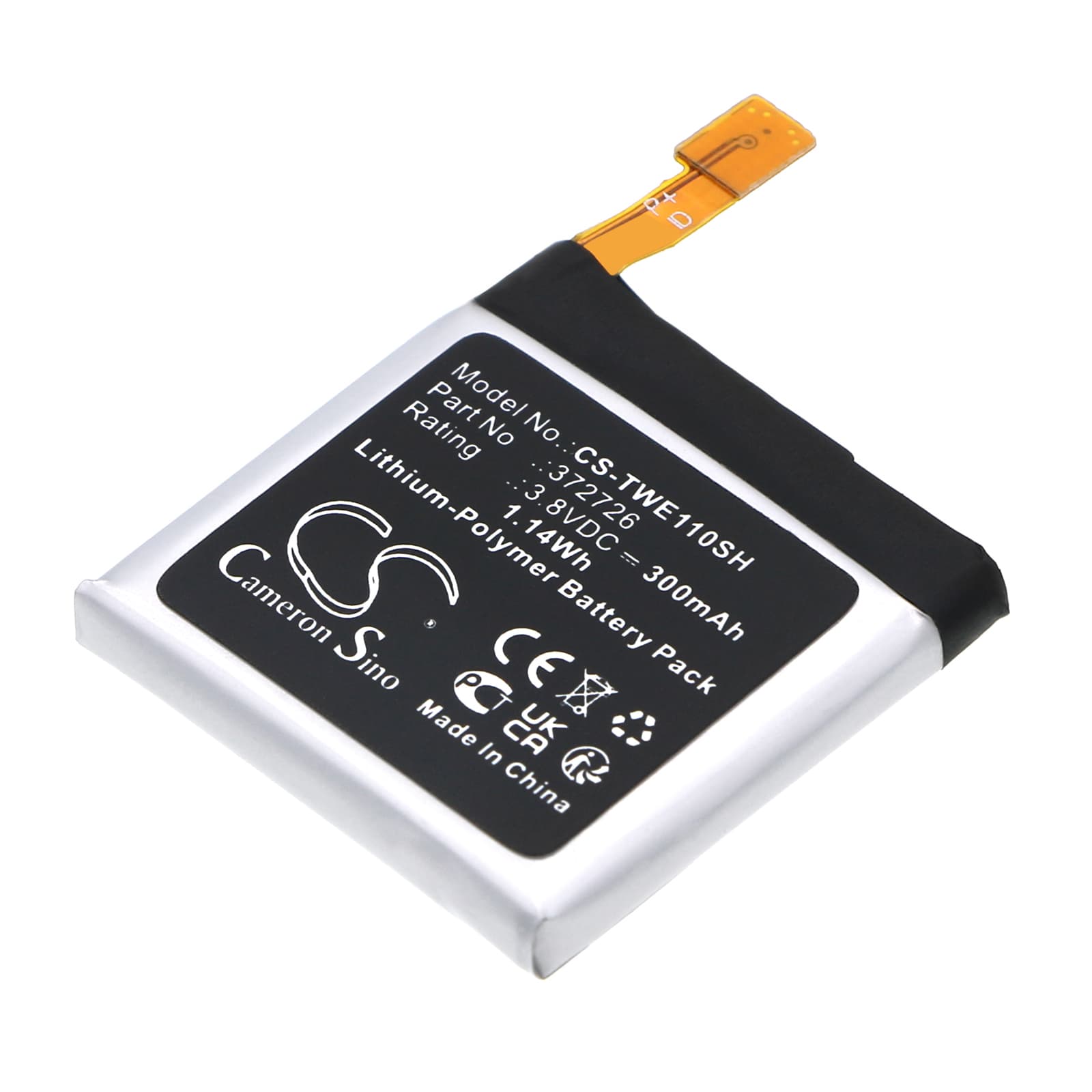 Replacement Battery for Ticwatch WE11098 - CS-TWE110SH-1.jpg