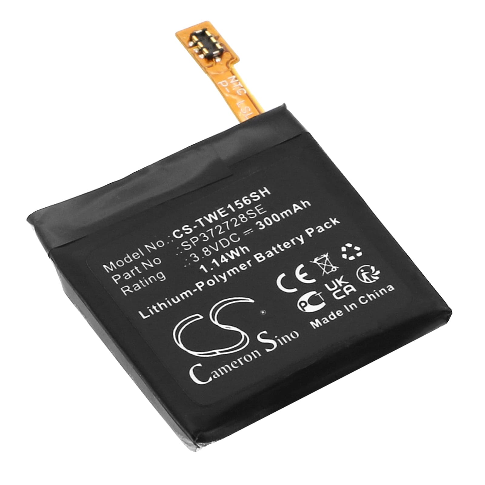 Replacement Battery for Ticwatch WE11056 - CS-TWE156SH-1.jpg