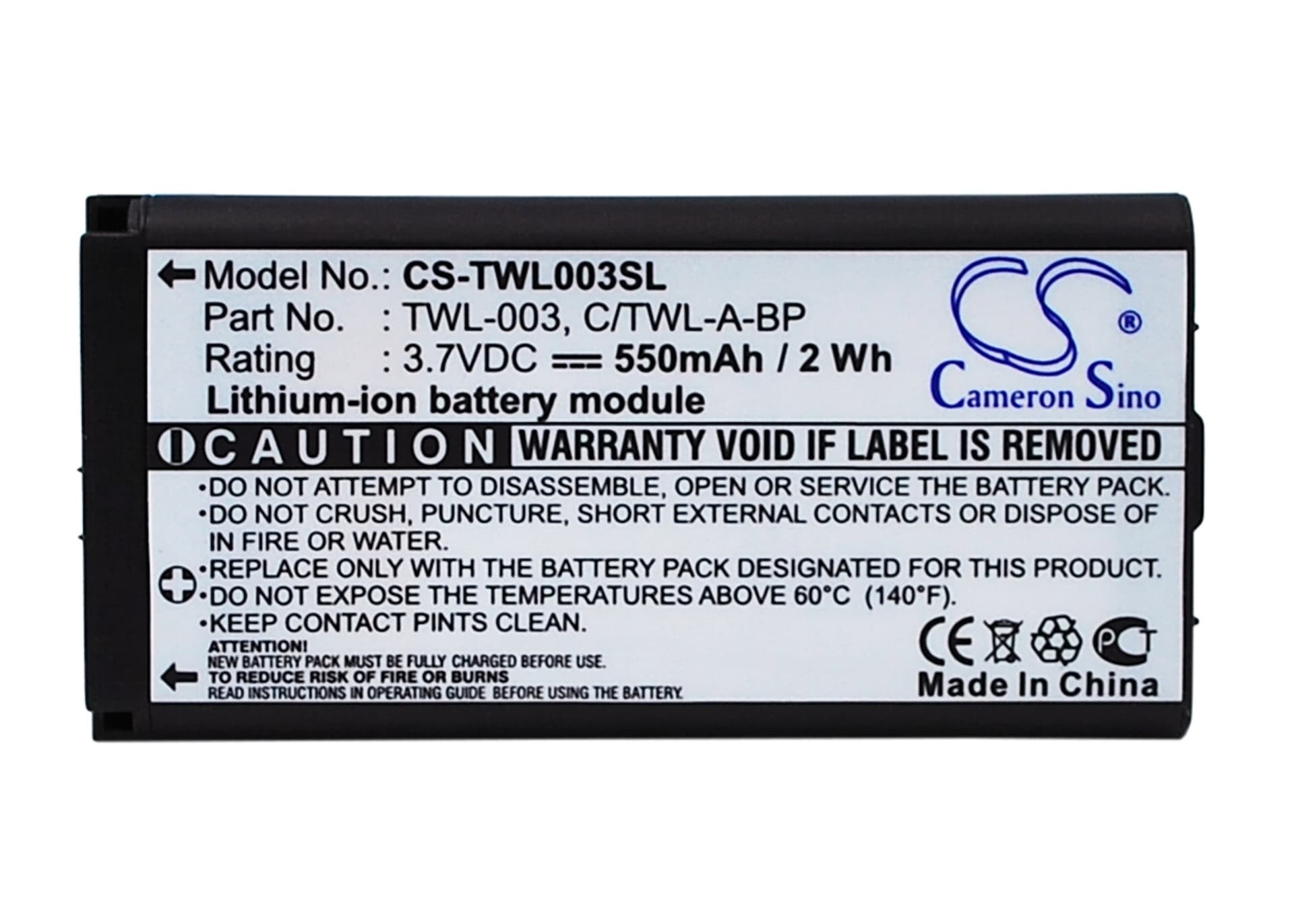 Replacement Battery for Nintendo DSi - CS-TWL003SL-1.jpg