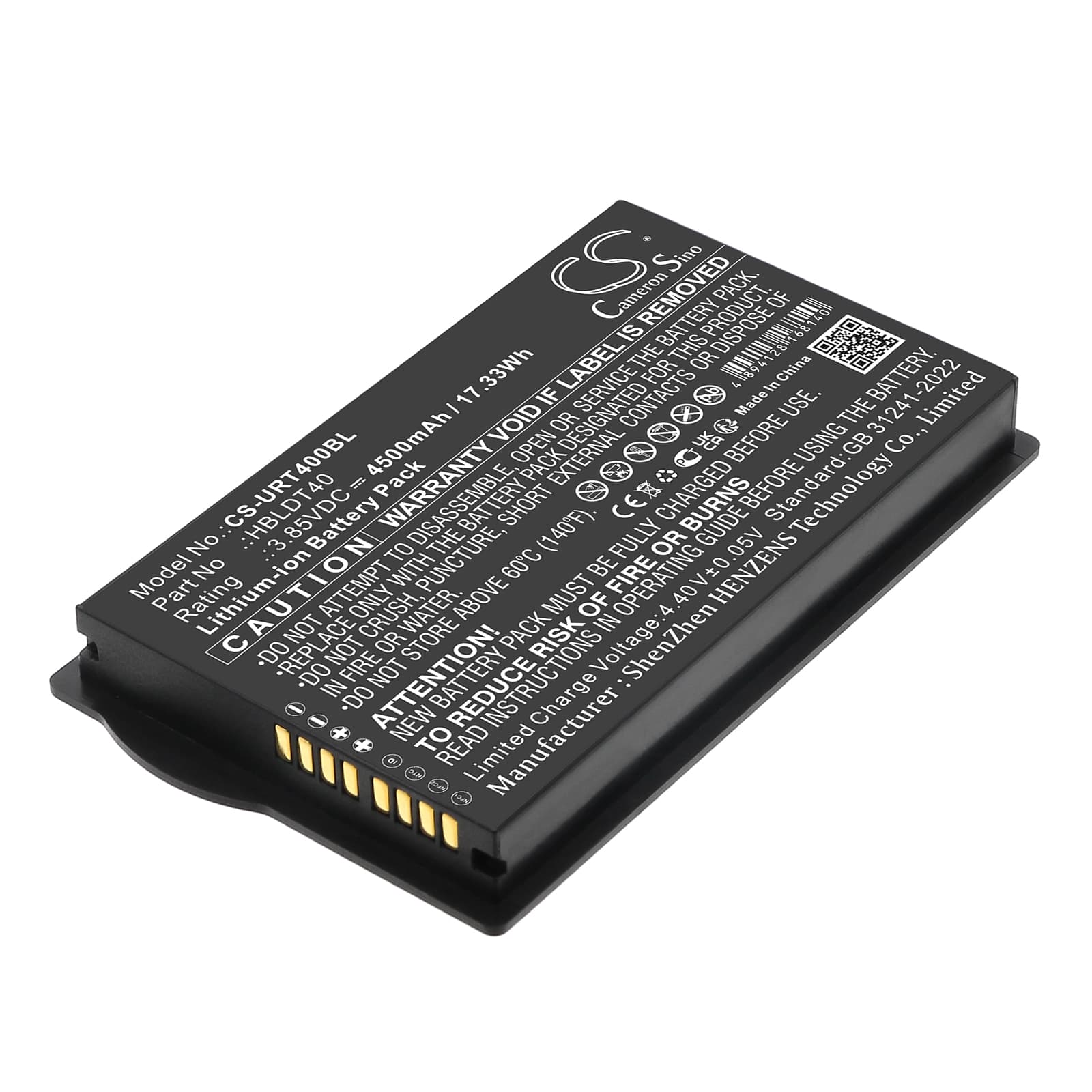 Replacement Battery for Urovo DT40 - CS-URT400BL-1.jpg