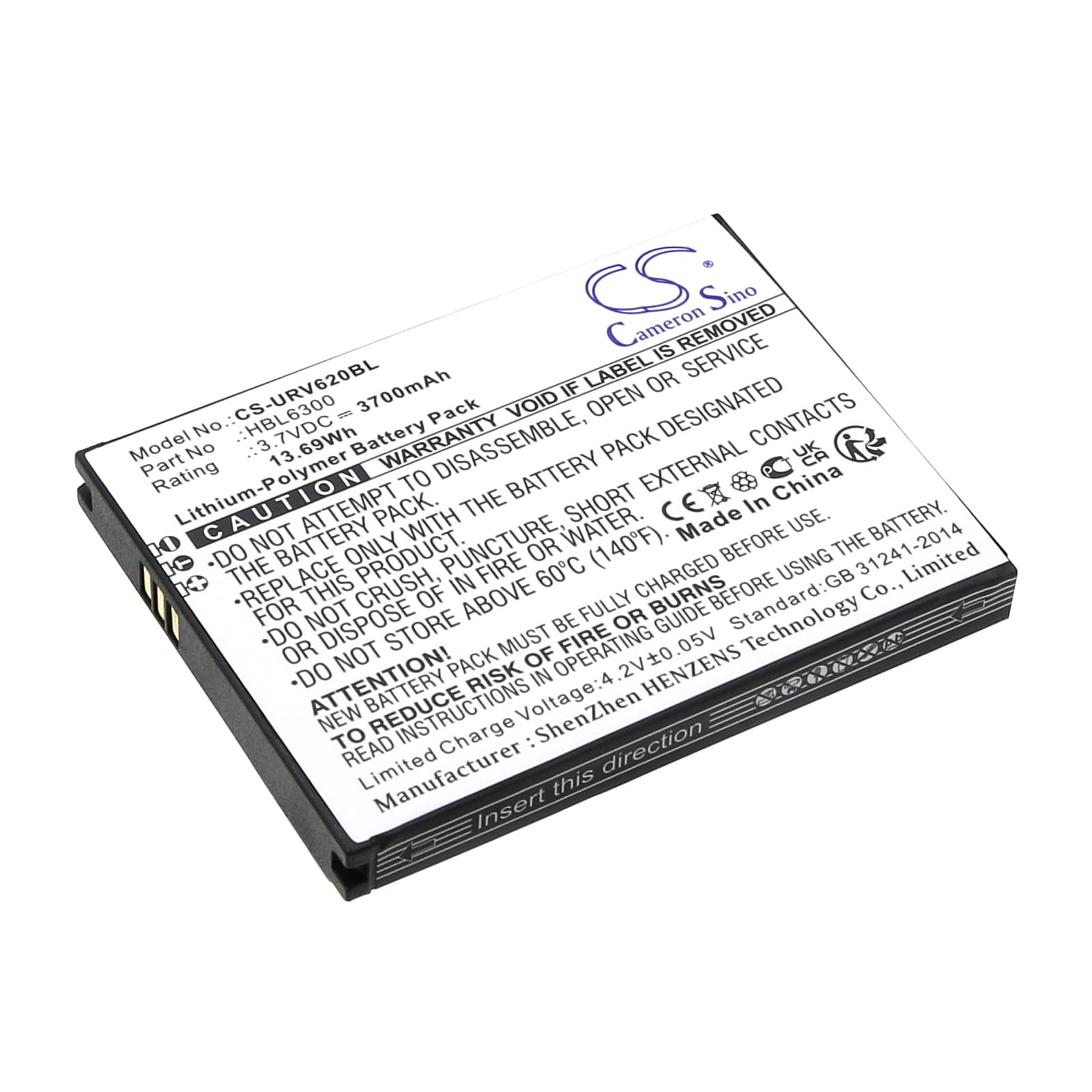 Replacement Battery for Urovo i6200 - CS-URV620BL-1.jpg