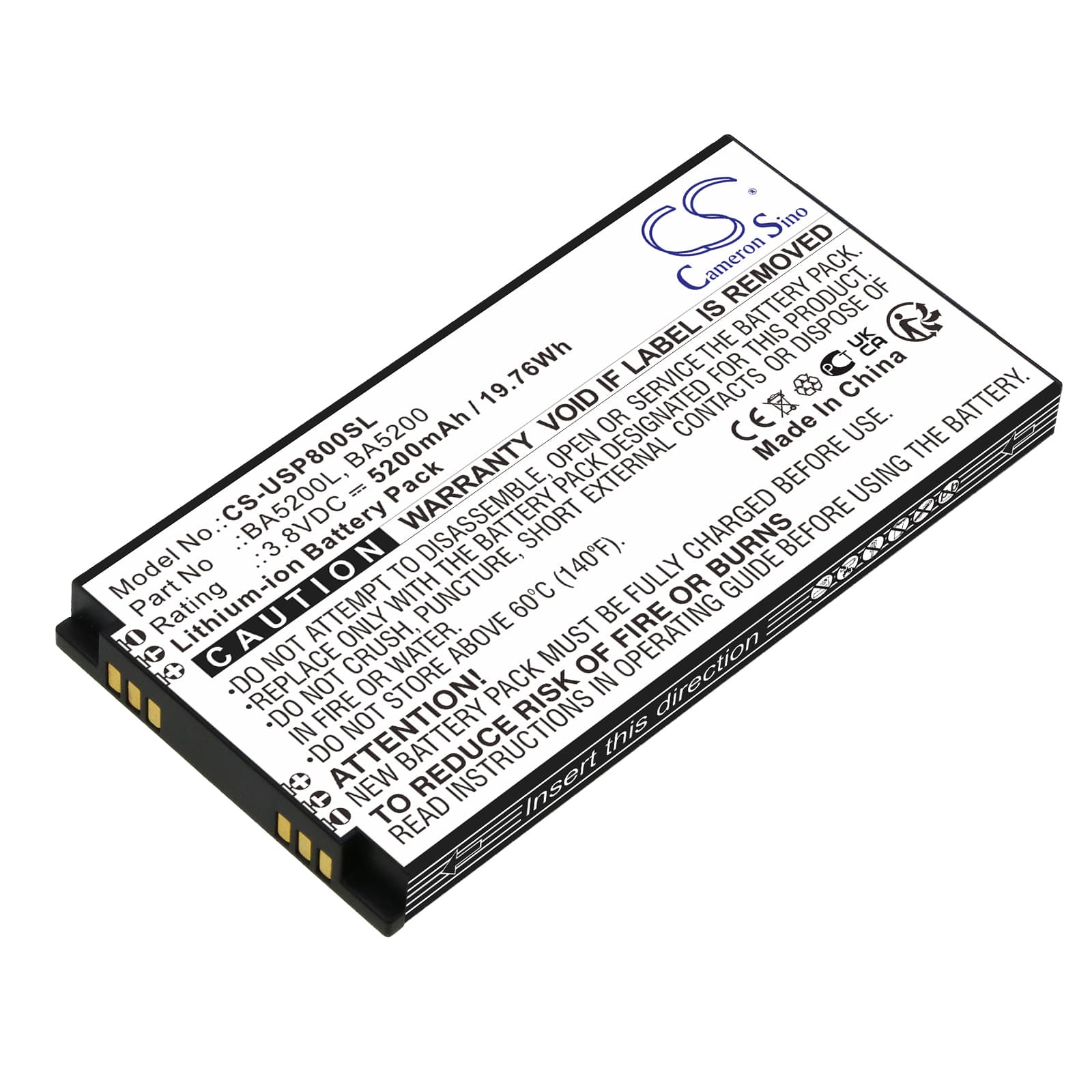 Replacement Battery for UniStrong P8II E - CS-USP800SL-1.jpg