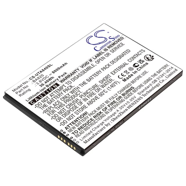 Replacement battery