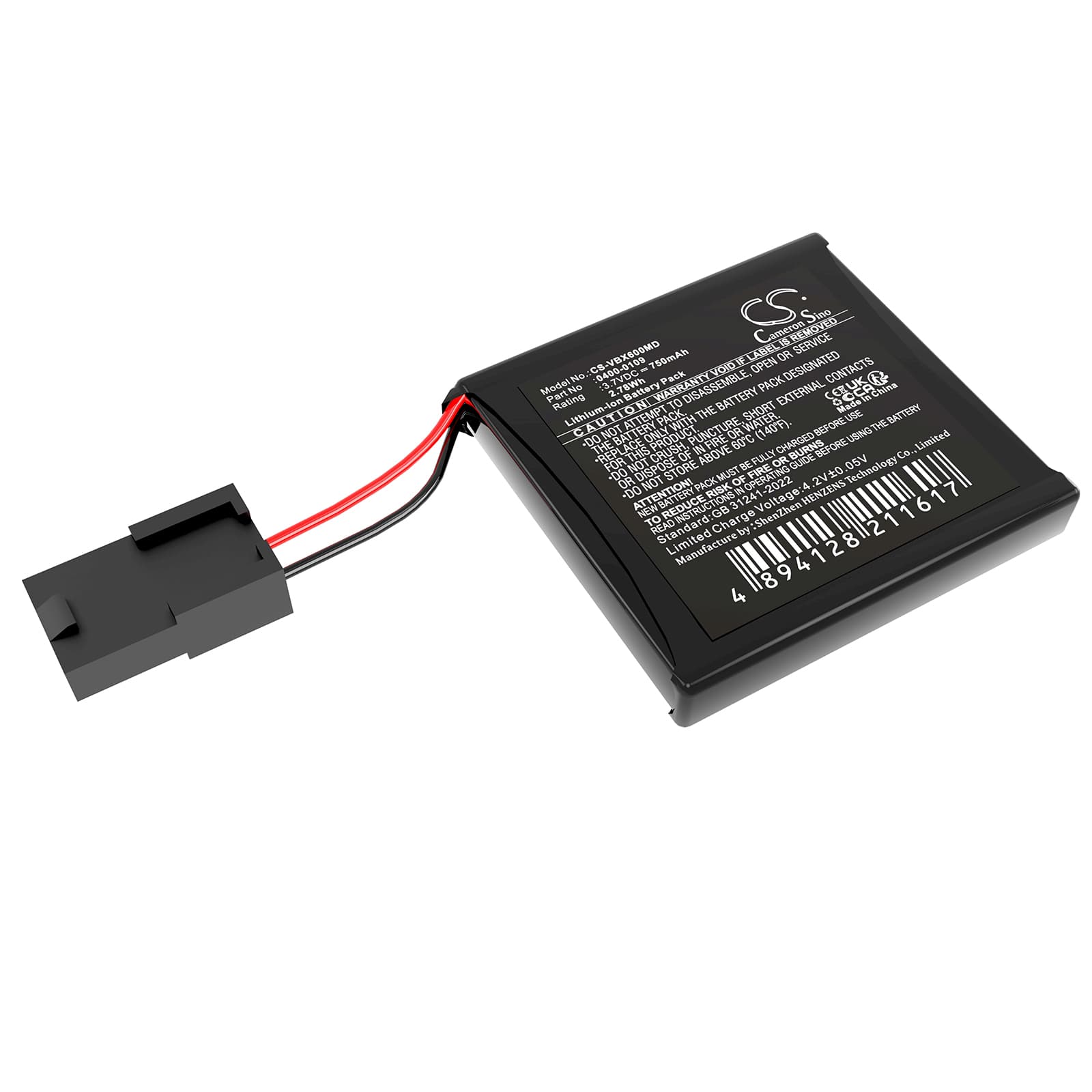 Replacement Battery for Verathon BVI 6100 - CS-VBX600MD-1.jpg