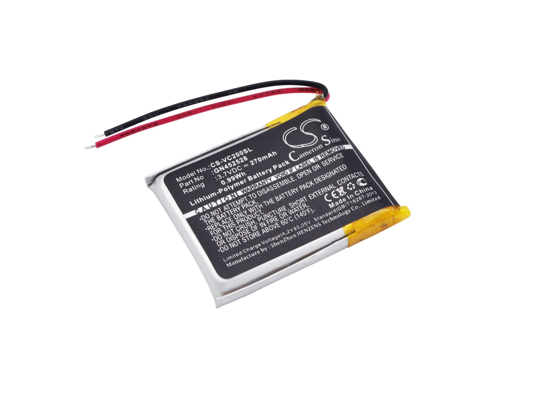 Replacement Battery for Voice Caddie VC200 Voice - CS-VC200SL-1.jpg