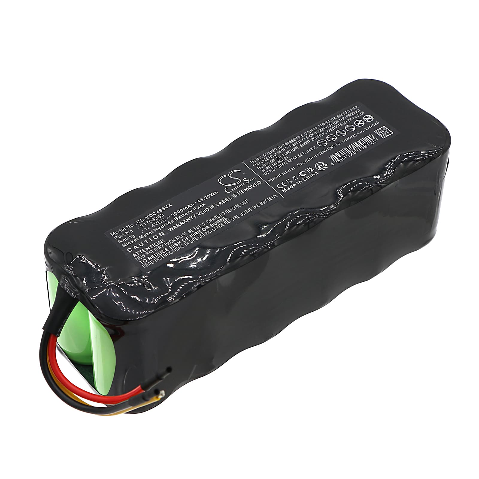 Replacement Battery for Vileda M-H498 - CS-VDC498VX-1.jpg