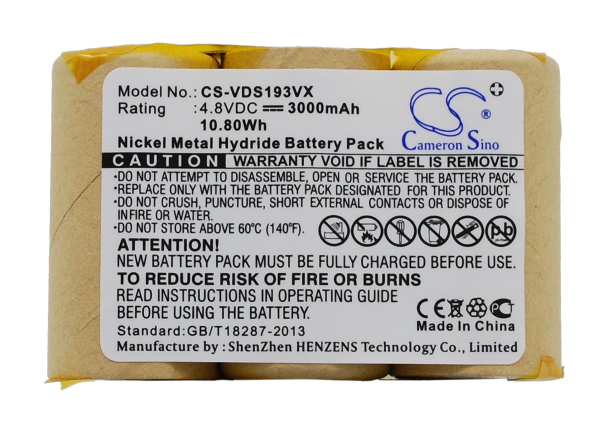 Replacement Battery for Vileda AS-193E9A - CS-VDS193VX-1.jpg