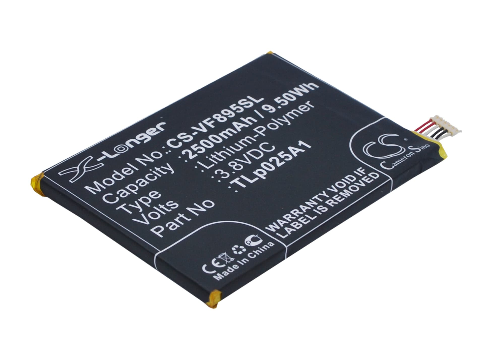 Replacement Battery for Alcatel One Touch POP 2 5.0 - CS-VF895SL-1.jpg