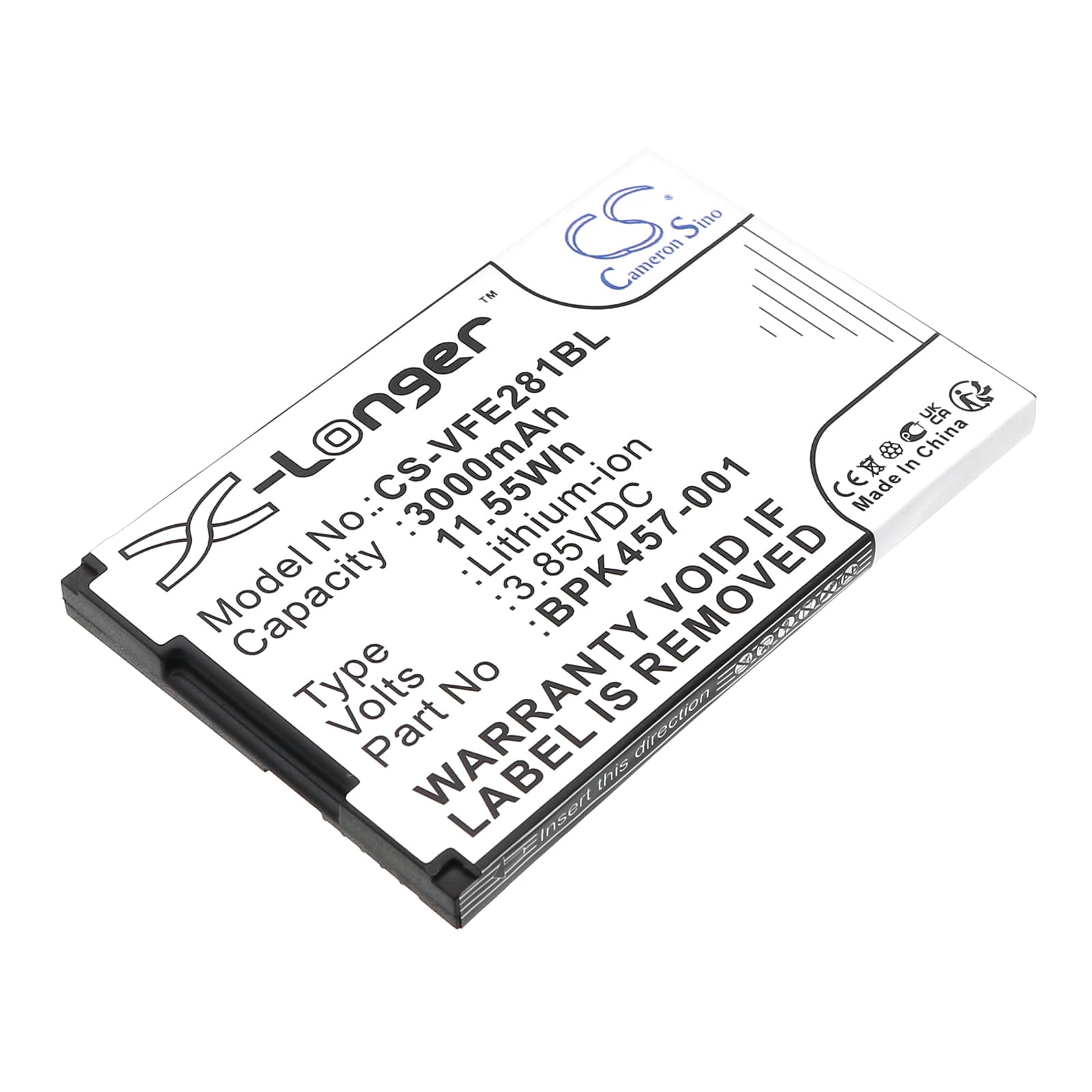 Replacement Battery for VeriFone e280s - CS-VFE281BL-1.jpg