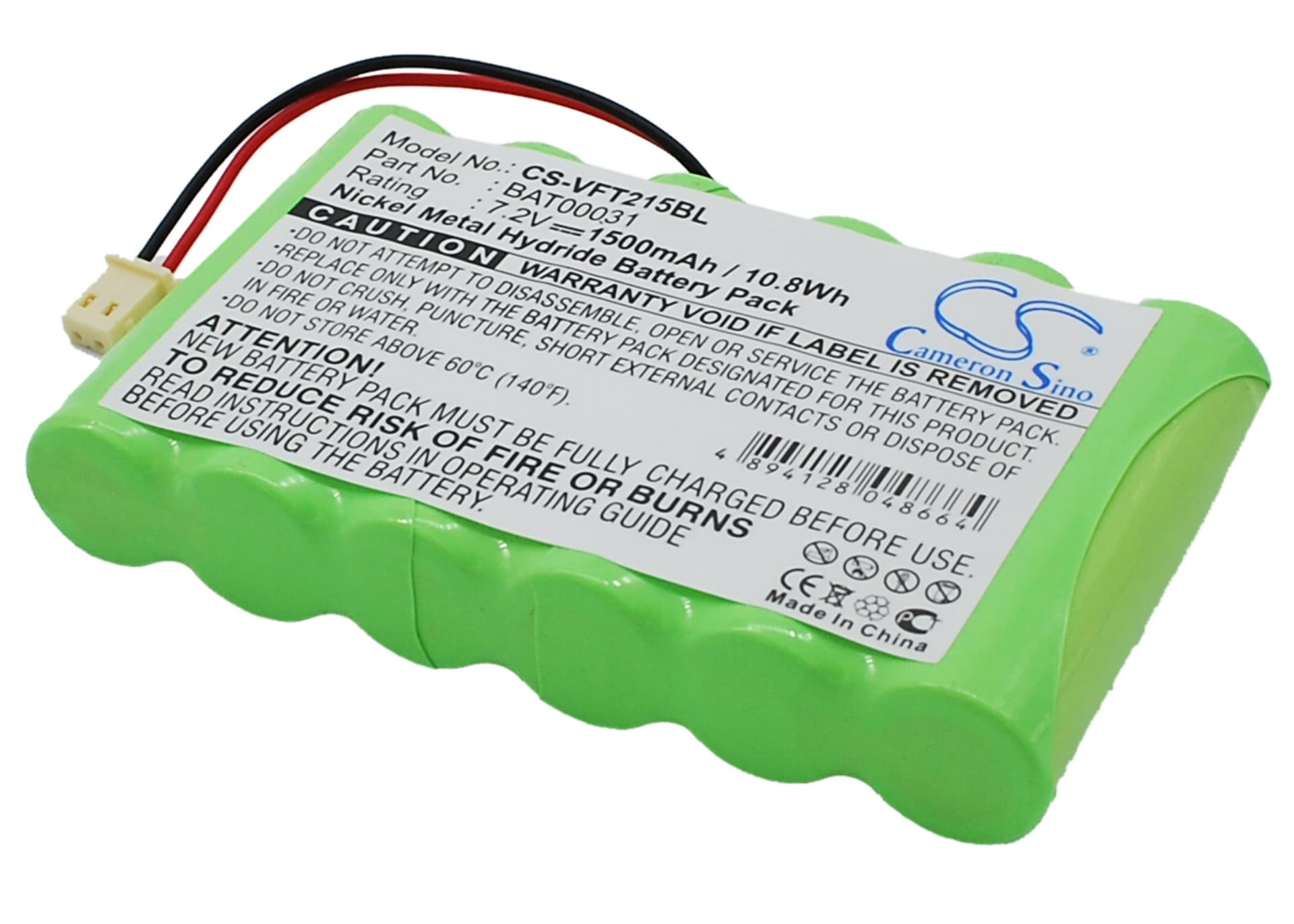 Replacement Battery for VeriFone Nurit 2159 - CS-VFT215BL-1.jpg