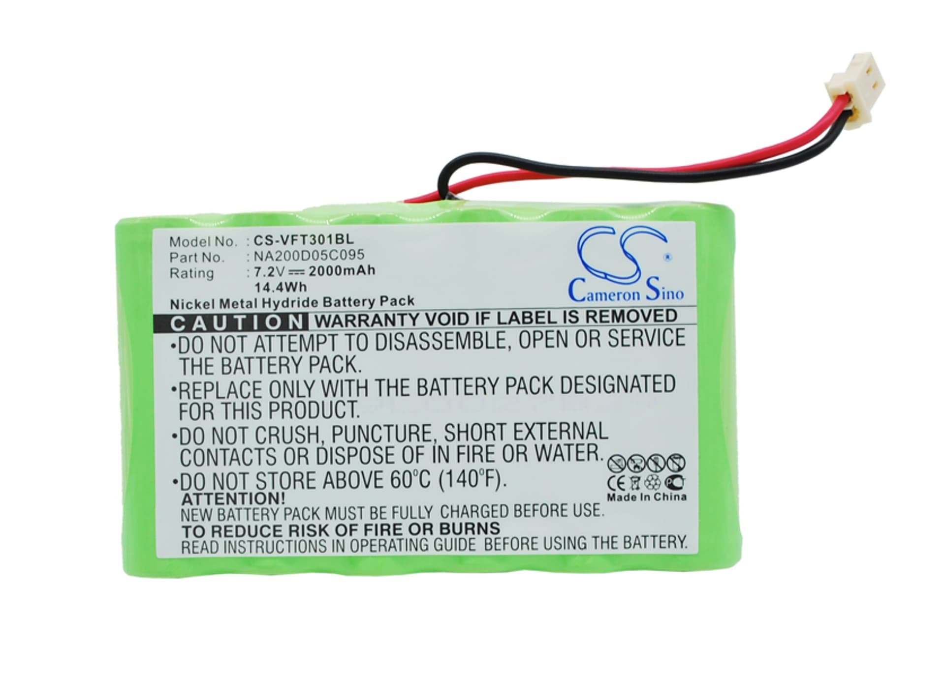 Replacement Battery for VeriFone Nurit 3010 - CS-VFT301BL-1.jpg