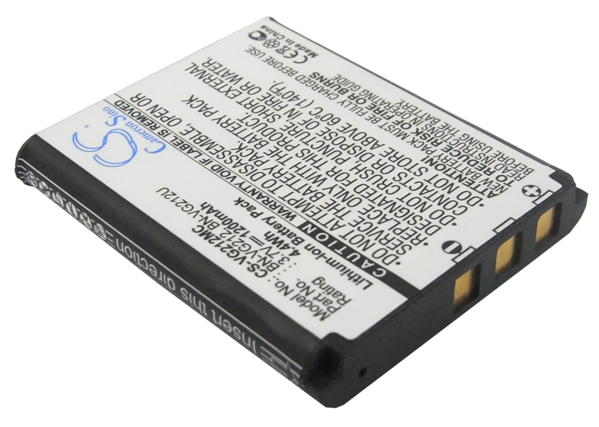 Replacement Battery for JVC GZ-V505 - CS-VG212MC-1.jpg