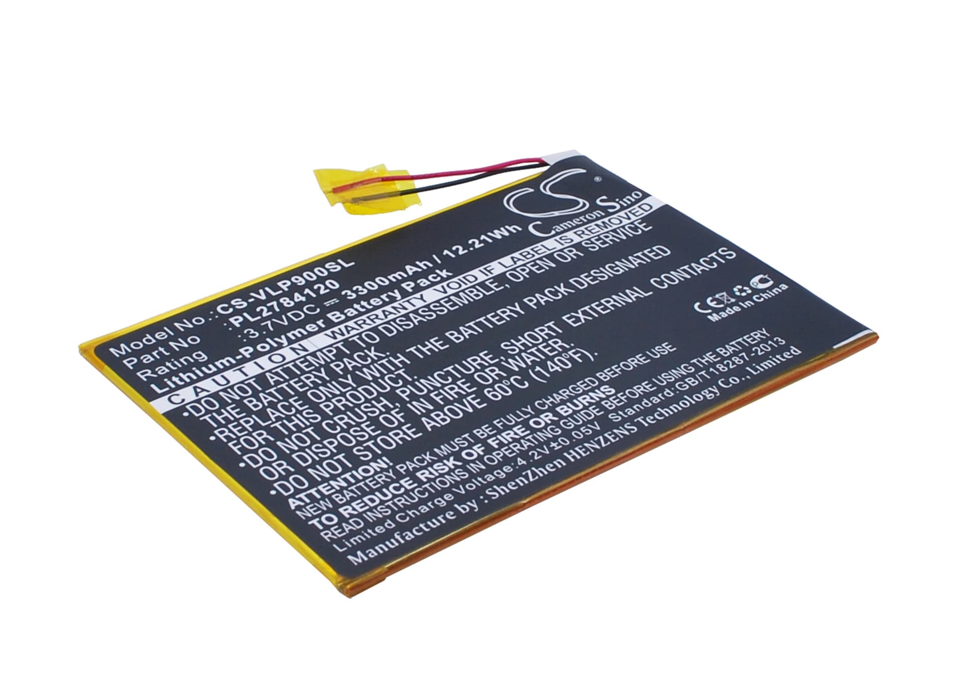 Replacement Battery for Visual Land Prestige Elite 9Q 9" - CS-VLP900SL-1.jpg