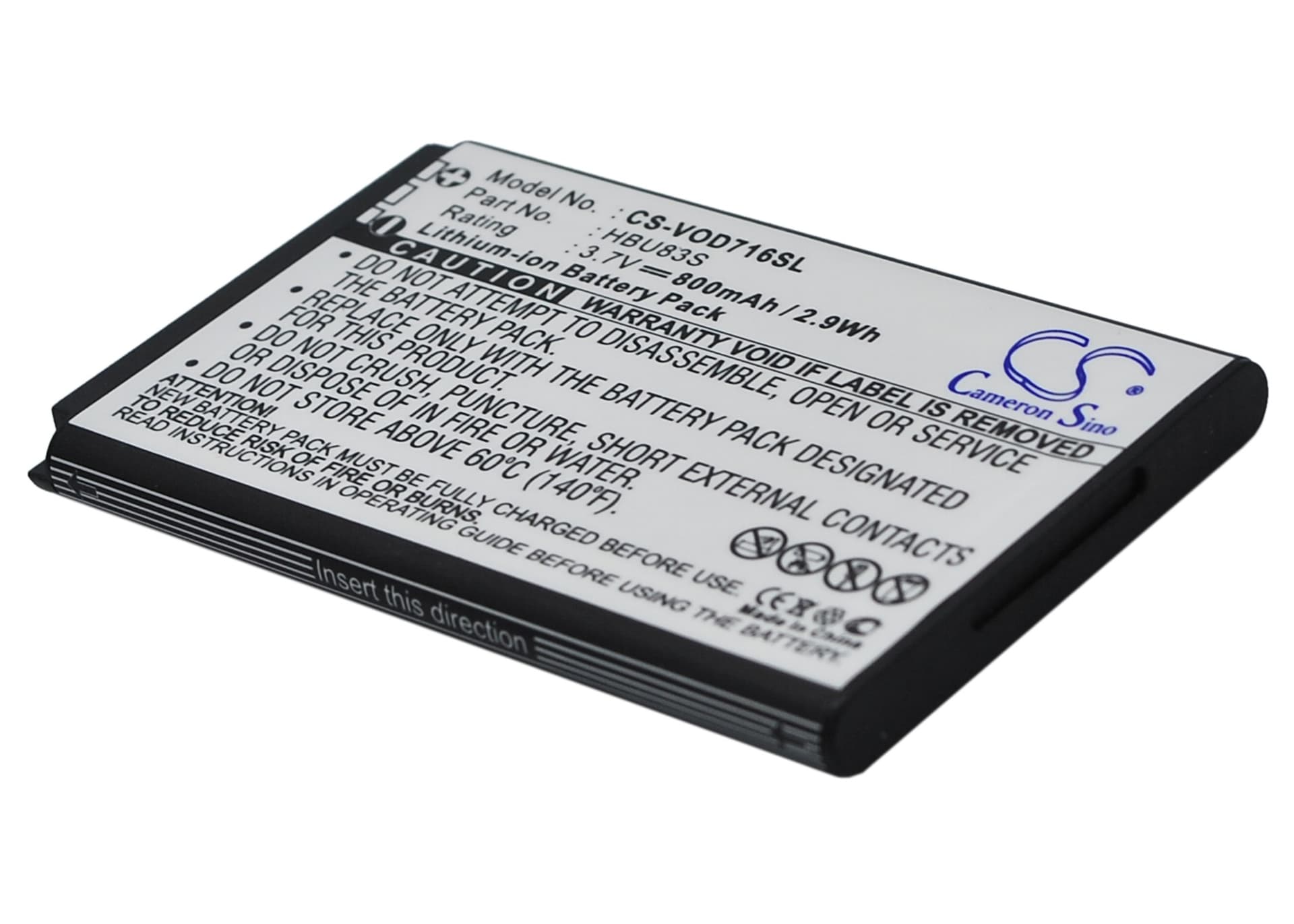 Replacement Battery for Vodafone 716 - CS-VOD716SL-1.jpg
