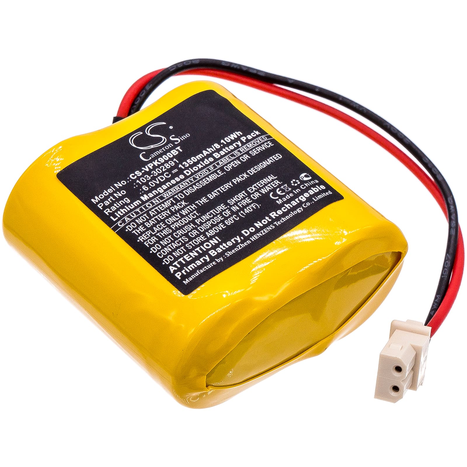 Replacement Battery for Visonic Next CAM - CS-VPK900BT-1.jpg