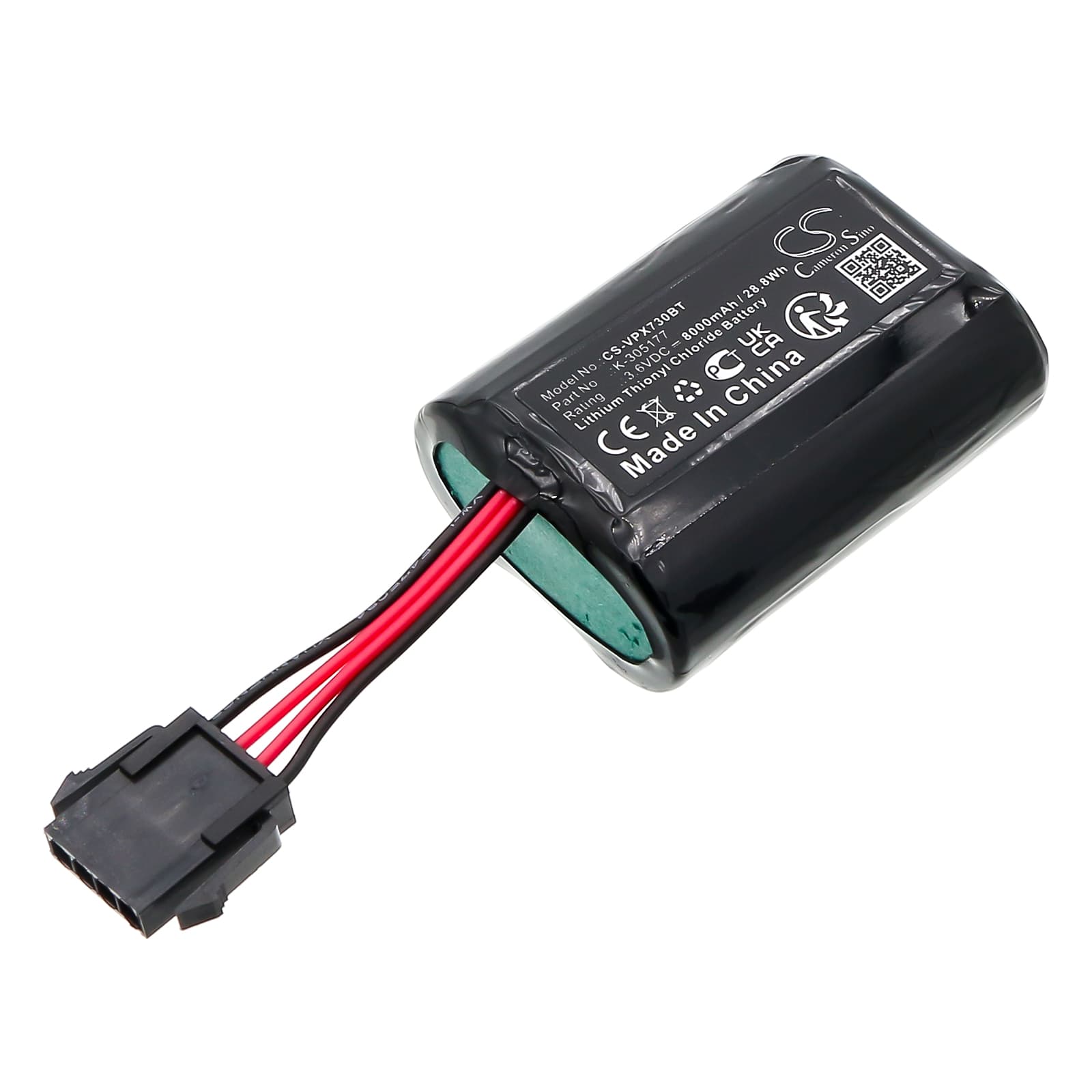 Replacement Battery for Visonic MCS-730 - CS-VPX730BT-1.jpg
