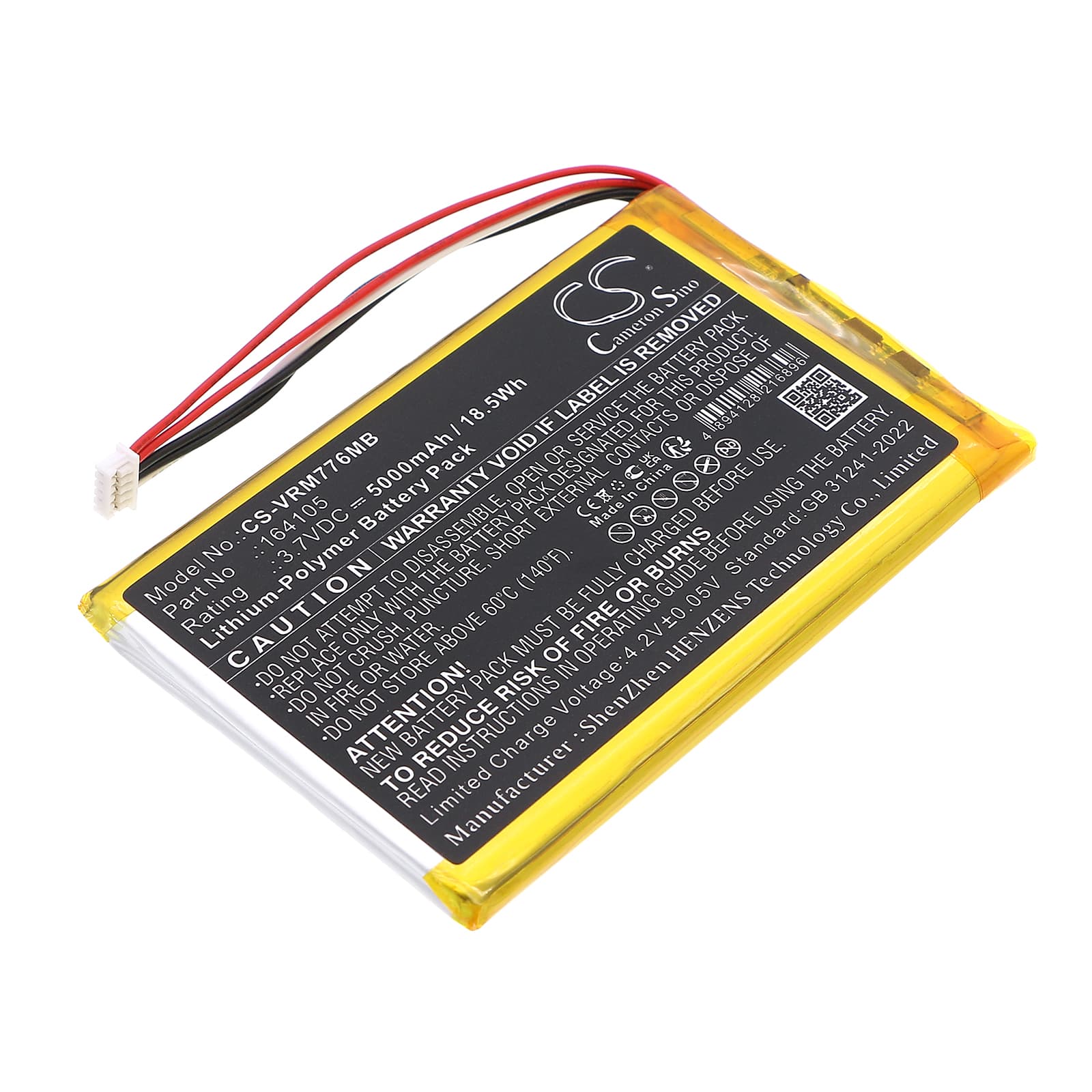 Replacement Battery for V Tech LF915 - CS-VRM776MB-1.jpg