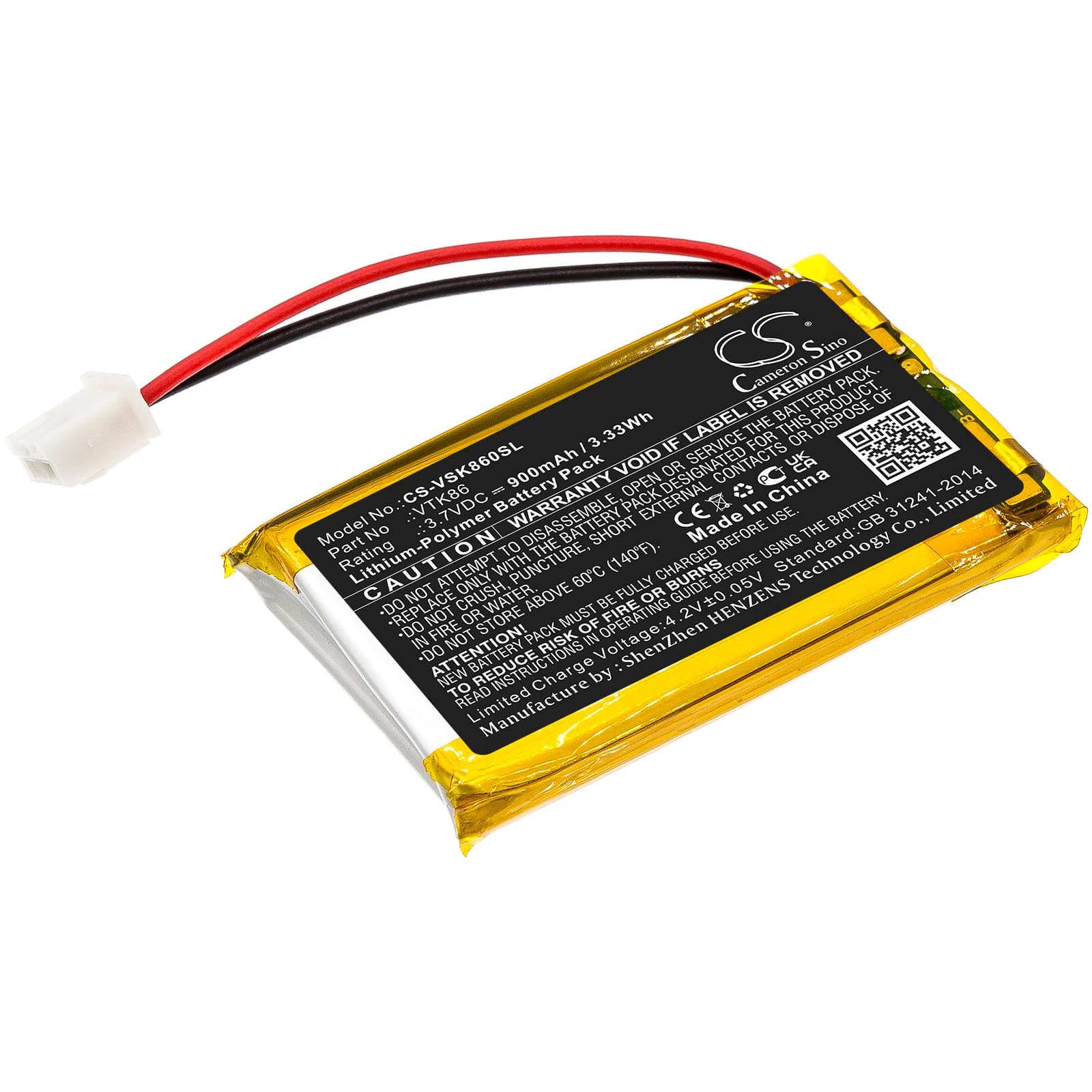 Replacement Battery for Velocitek Shift - CS-VSK860SL-1.jpg