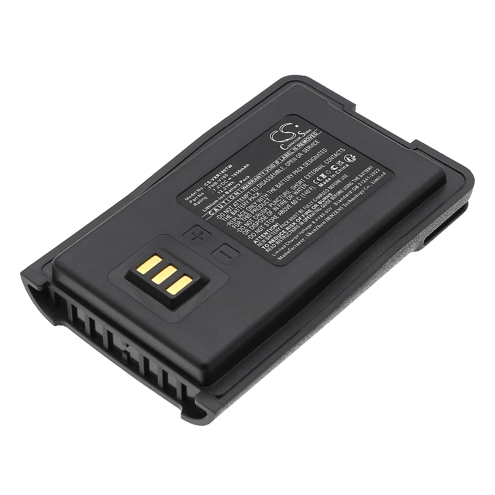 Replacement Battery for Vertex Standard V318 - CS-VXR180TW-1.jpg