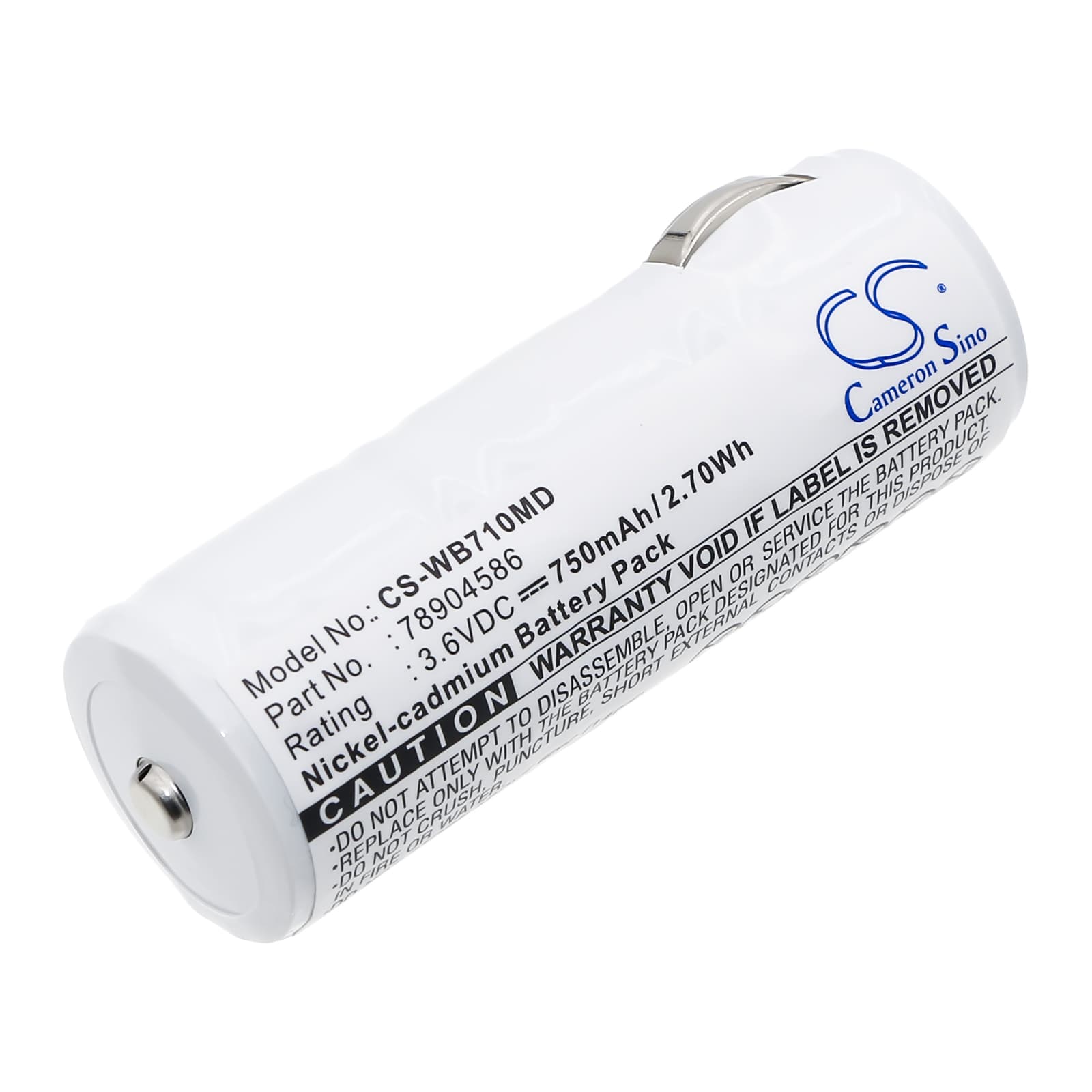 Replacement Battery for Siemens Opthalmoscope Pre-Vista (CJB-191) (77mm) - CS-WB710MD-1.jpg