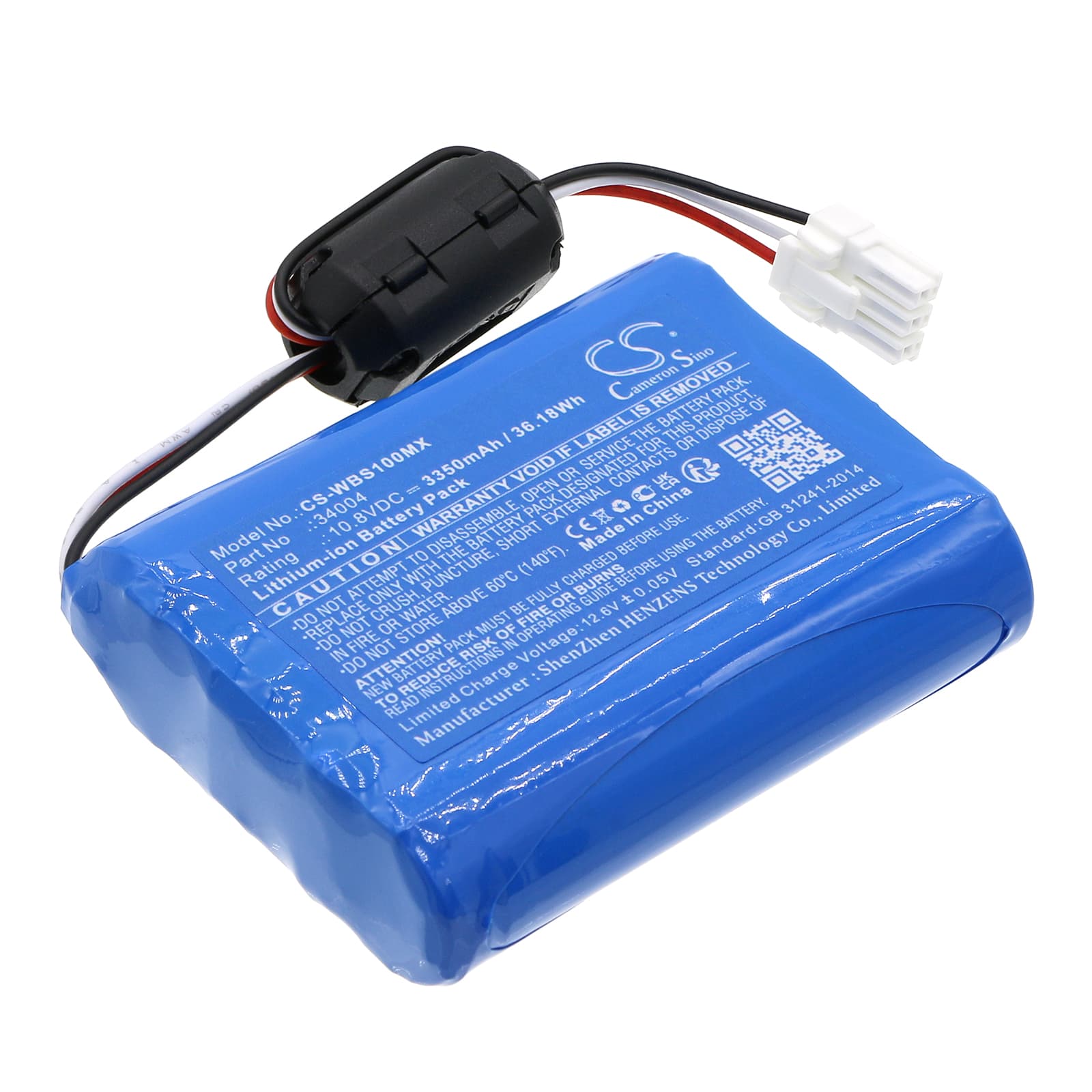 Replacement Battery for Welch-Allyn VS100 - CS-WBS100MX-1.jpg