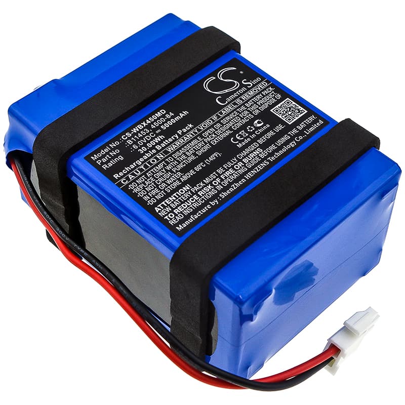 Replacement Battery for Welch-Allyn Welch-Allyn Spot Vital Signs LXI Monitor 45NT0-E1 - CS-WBX450MD-1.jpg