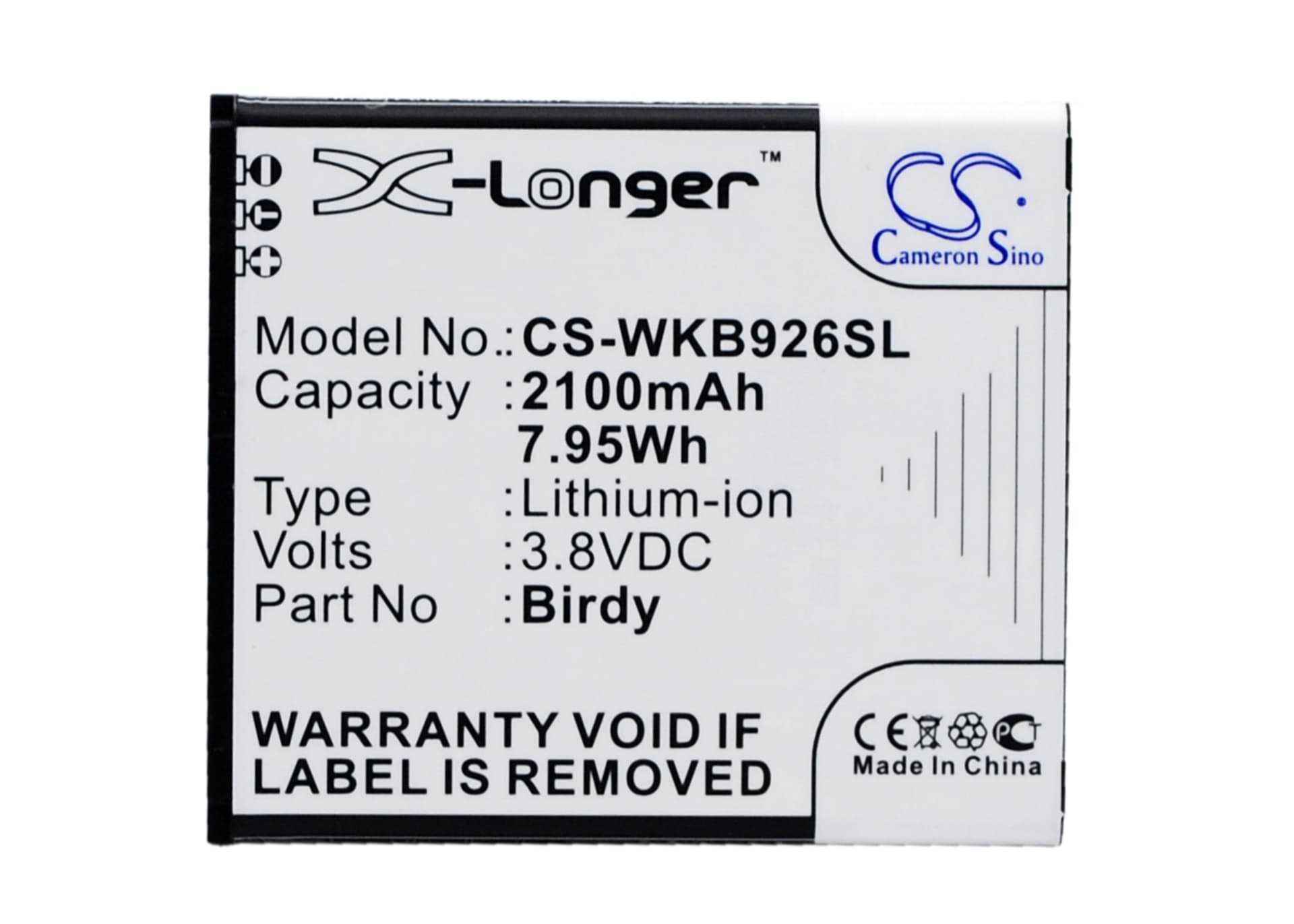 Replacement Battery for NGM BIRDY - CS-WKB926SL-1.jpg
