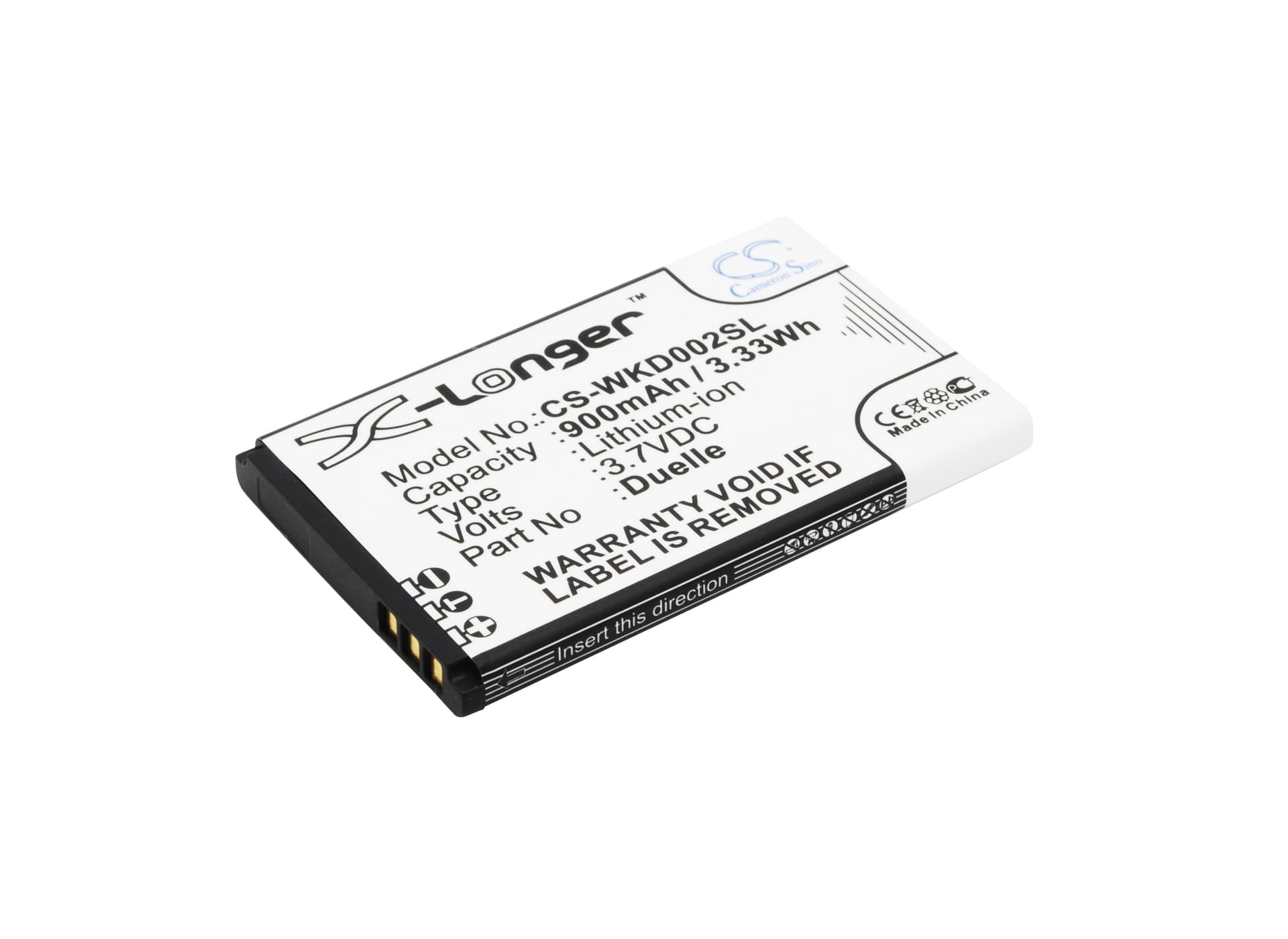 Replacement Battery for Wiko DuElle - CS-WKD002SL-1.jpg