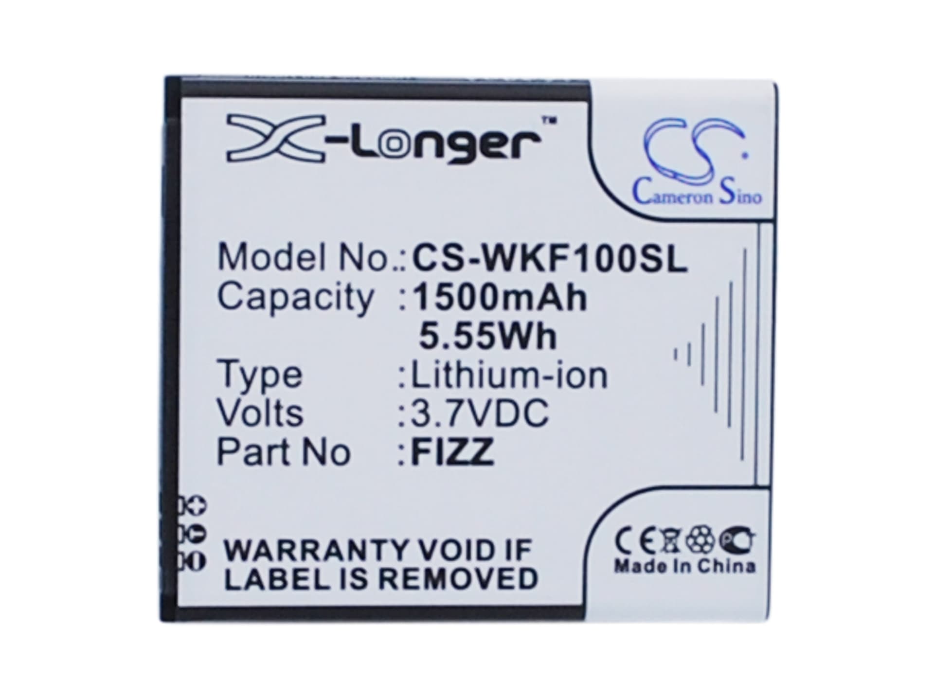 Replacement Battery for Wiko Fizz - CS-WKF100SL-1.jpg