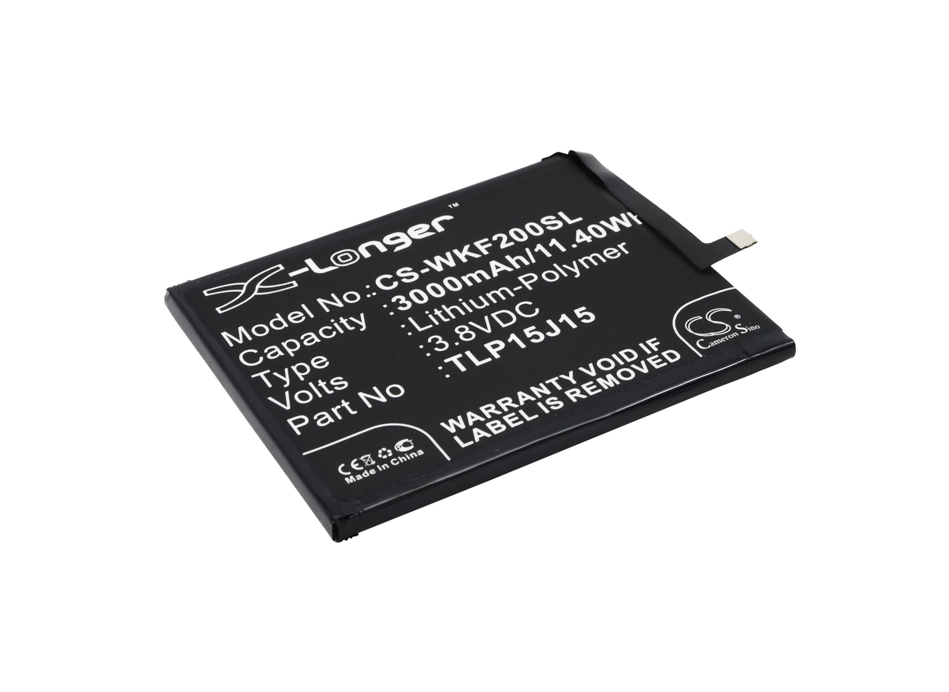 Replacement Battery for Wiko FEVER - CS-WKF200SL-1.jpg
