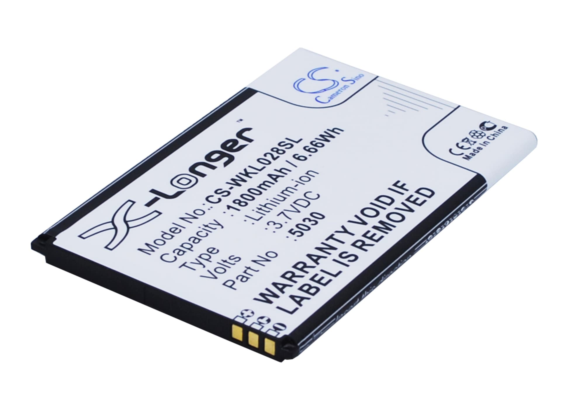 Replacement Battery for Wiko LENNY 2 - CS-WKL028SL-1.jpg