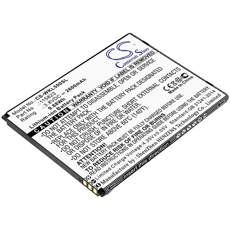 Replacement Battery for Wiko Lenny 5 - CS-WKL500SL-1.jpg