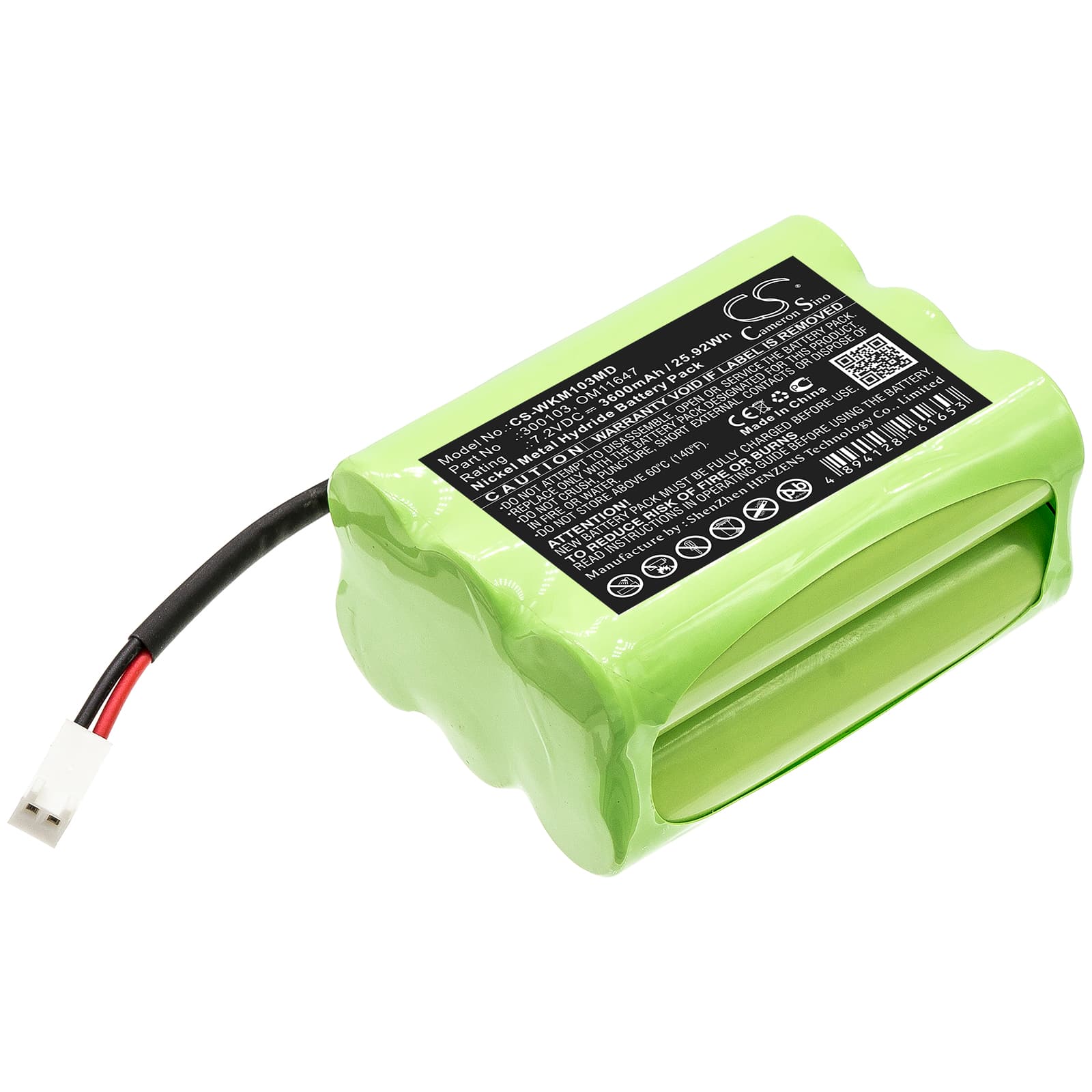 Replacement Battery for WalkMed Infusion Pump - CS-WKM103MD-1.jpg