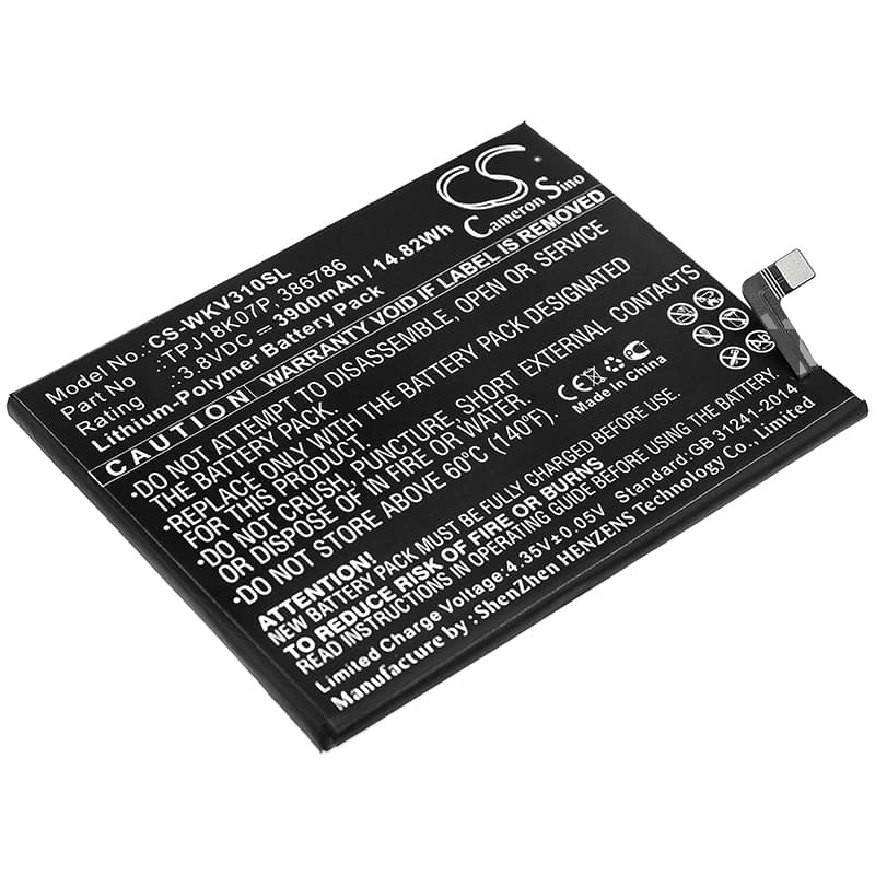 Replacement Battery for Wiko View3 Pro - CS-WKV310SL-1.jpg
