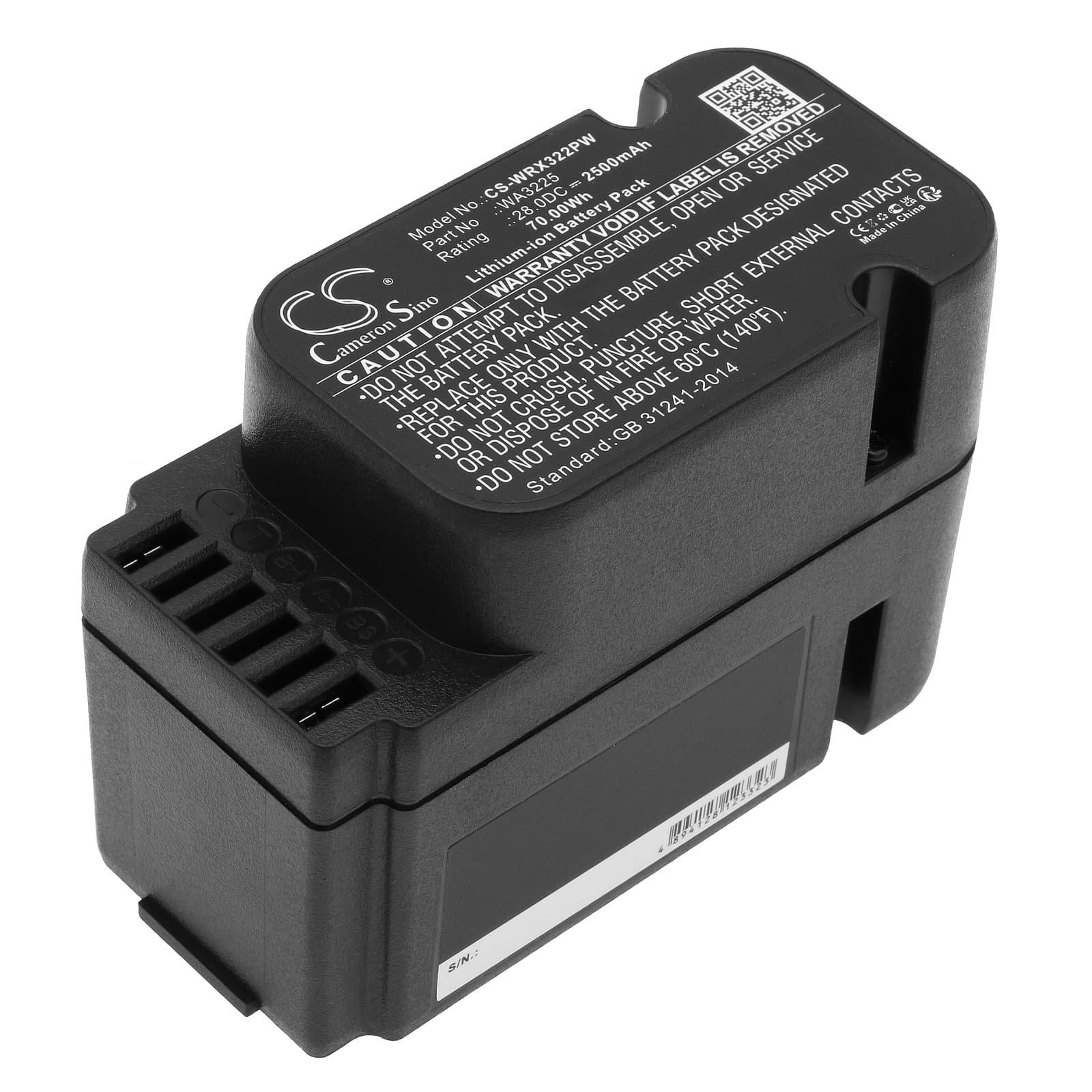 Replacement Battery for Worx Landroid L1500 - CS-WRX322PW-1.jpg