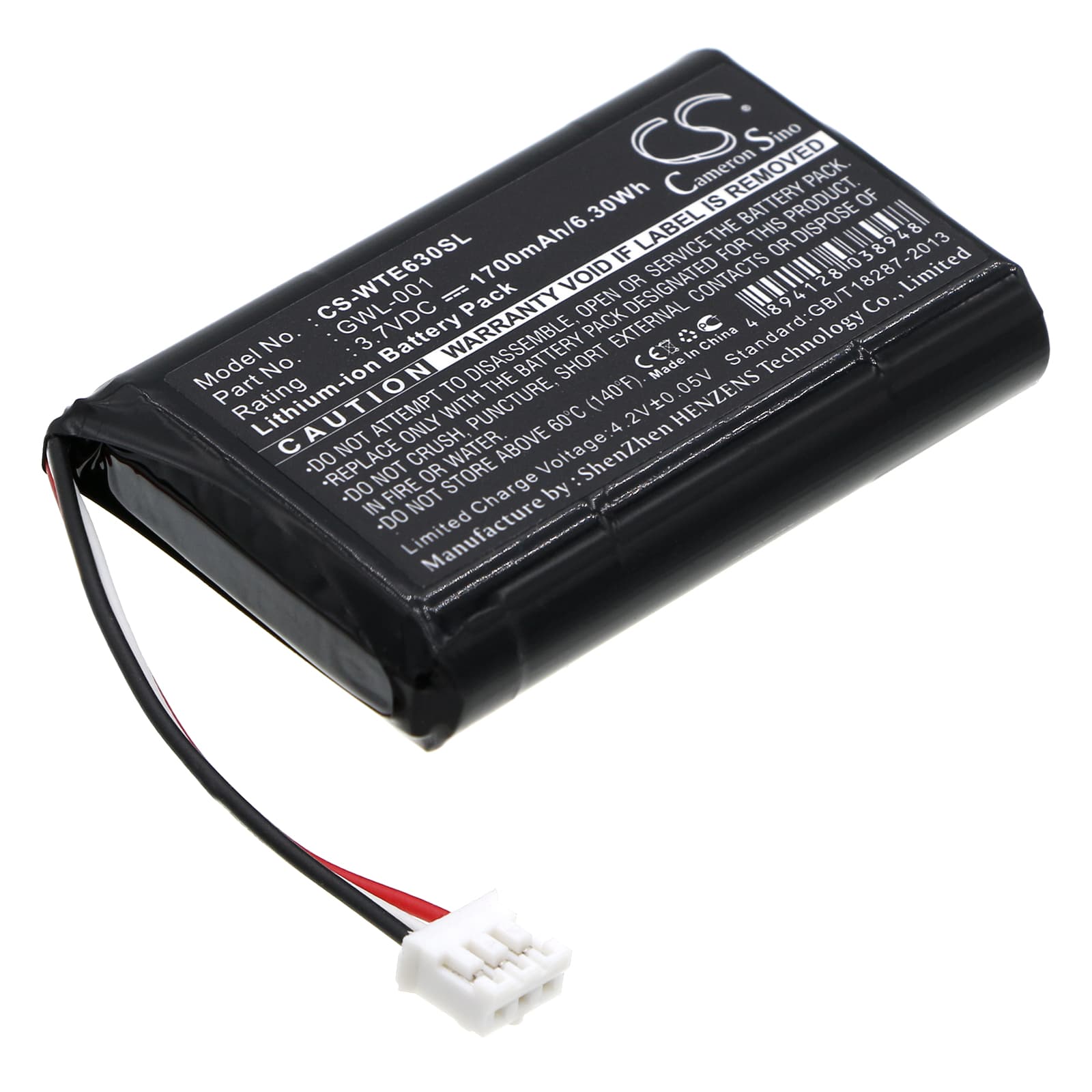 Replacement Battery for Wacom CTE630BT Graphire Wireless Pen Tablet - CS-WTE630SL-1.jpg