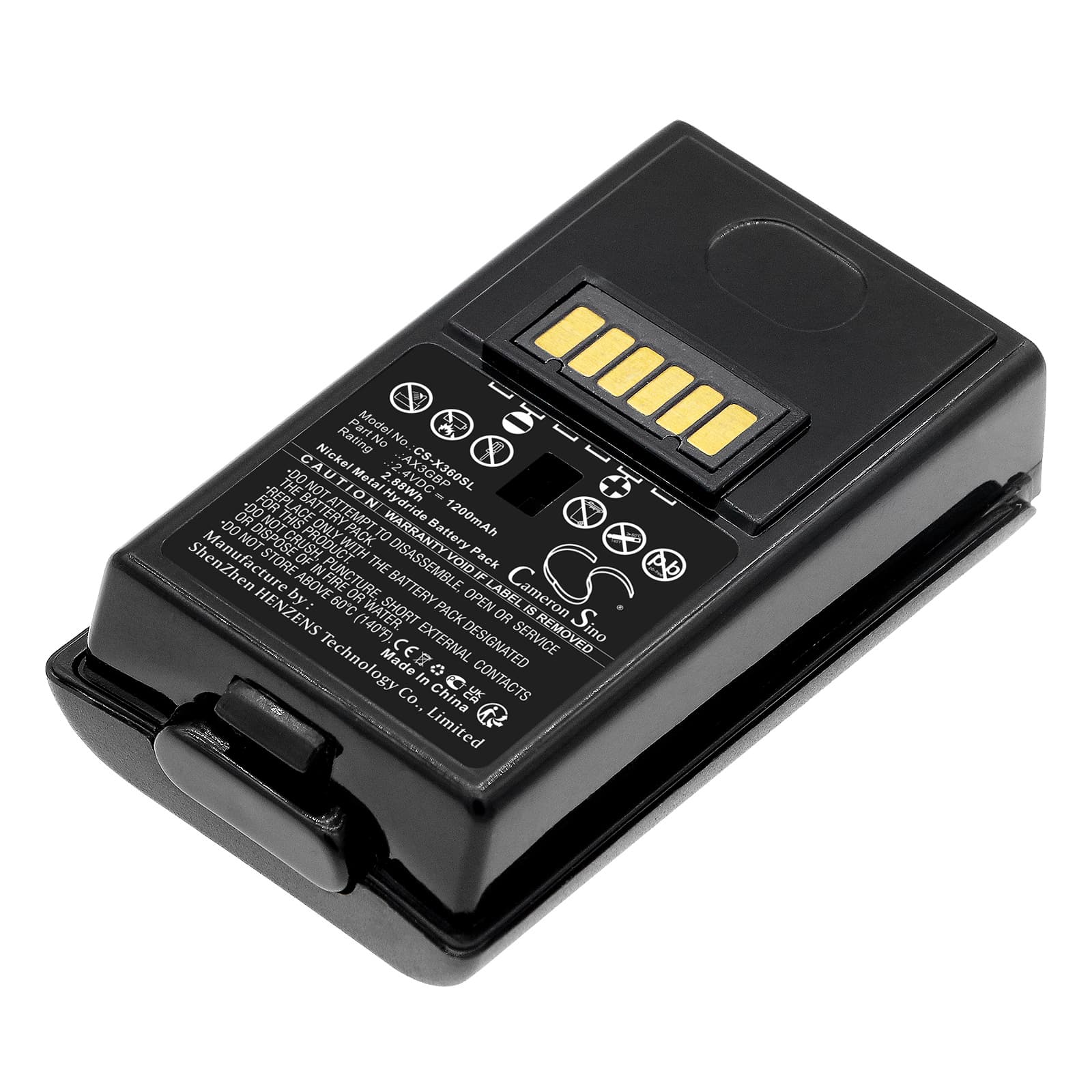 Replacement Battery for Microsoft Xbox X360 - CS-X360SL-1.jpg