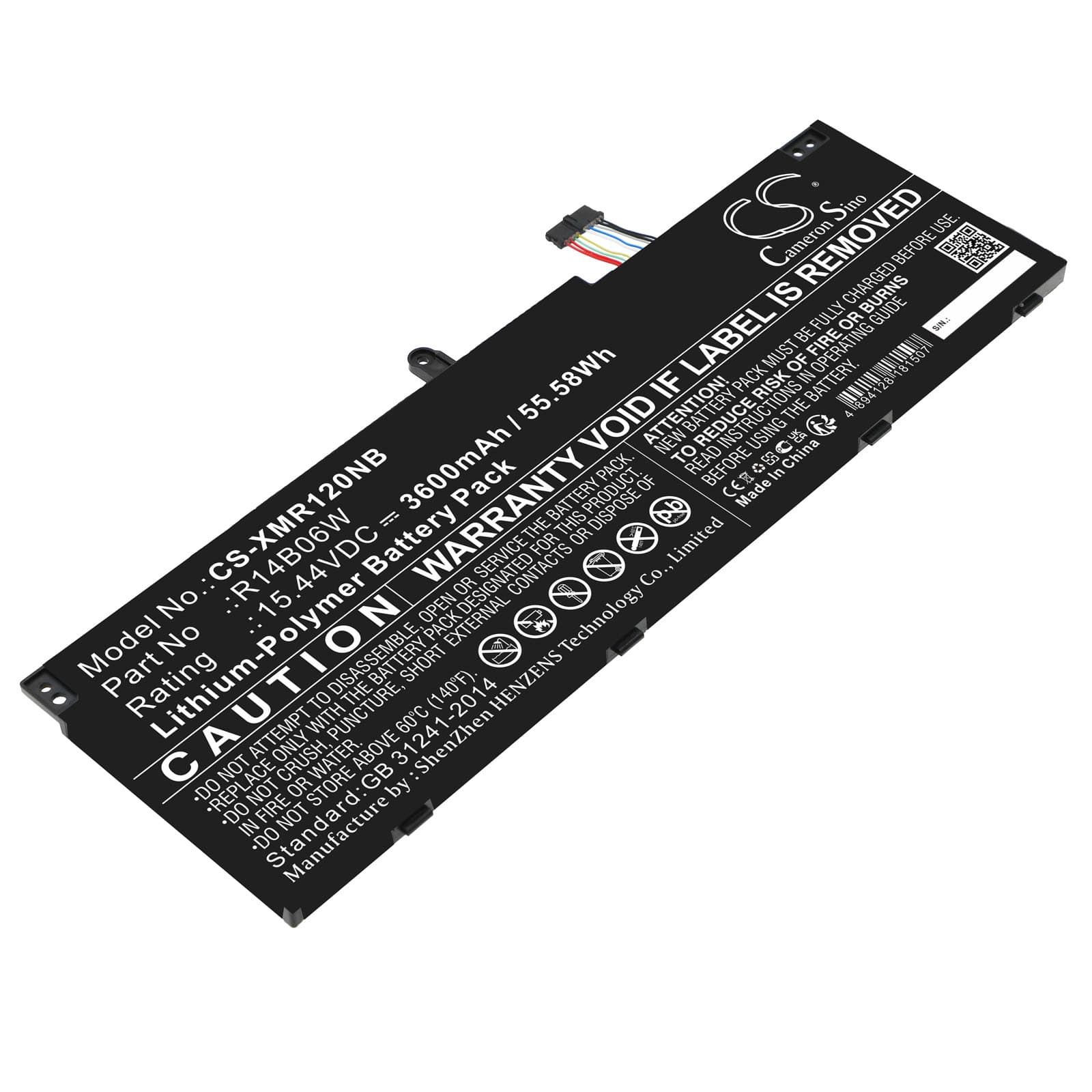 Replacement Battery for Xiaomi NoteBook Pro 120G - CS-XMR120NB-1.jpg