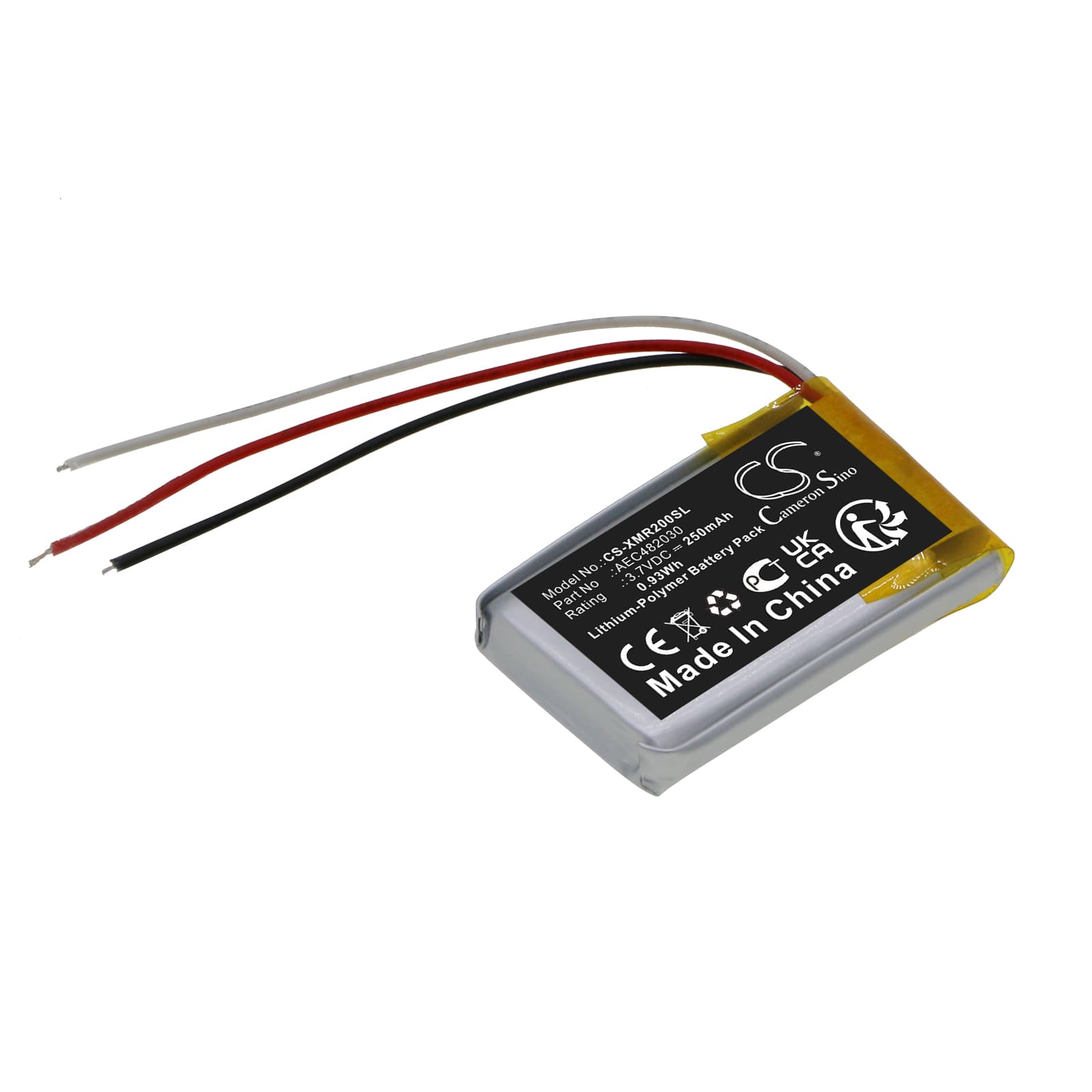 Replacement Battery for Xiaomi Air 2 Charger Box - CS-XMR200SL-1.jpg