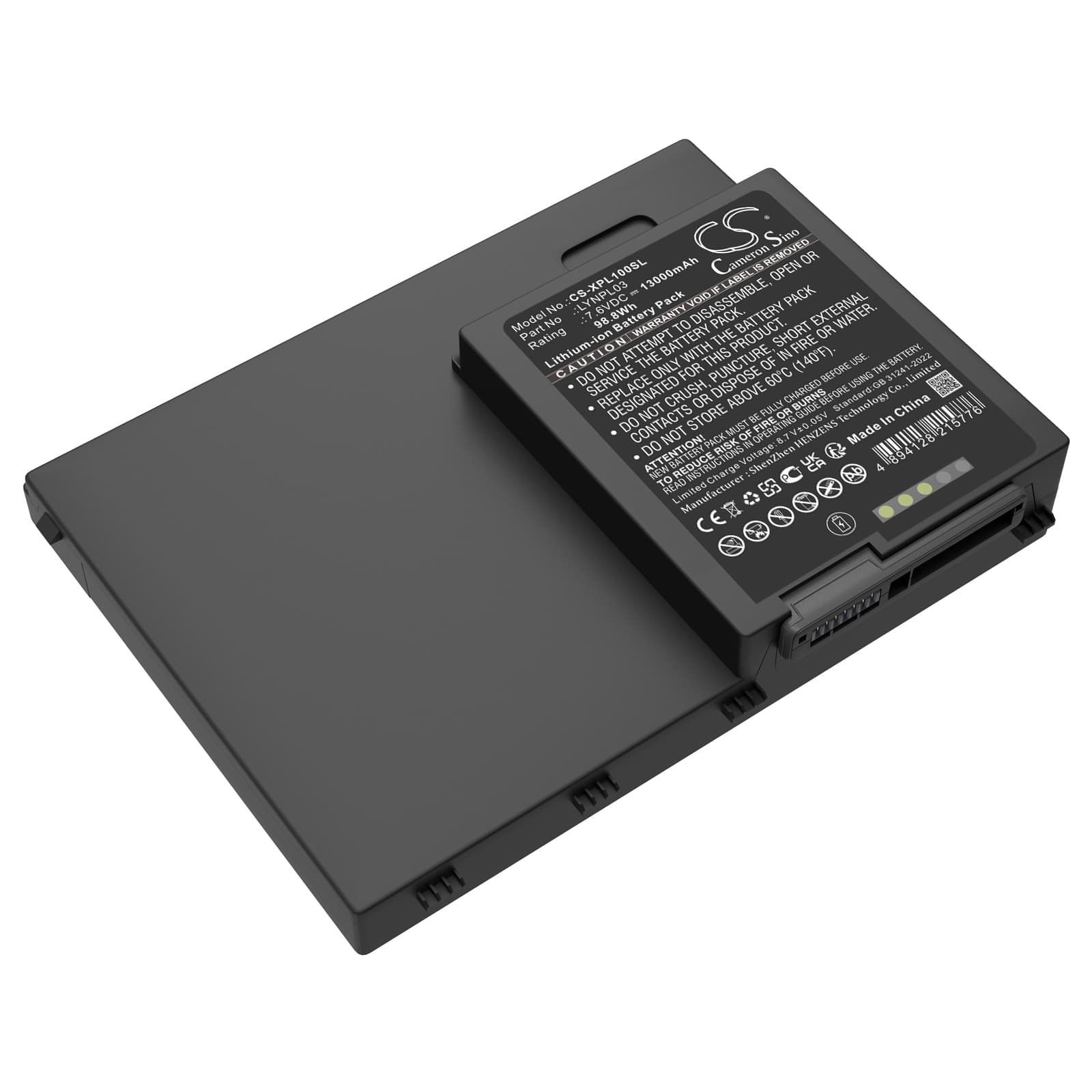 Replacement Battery for Zebra Xbook L10 - CS-XPL100SL-1.jpg