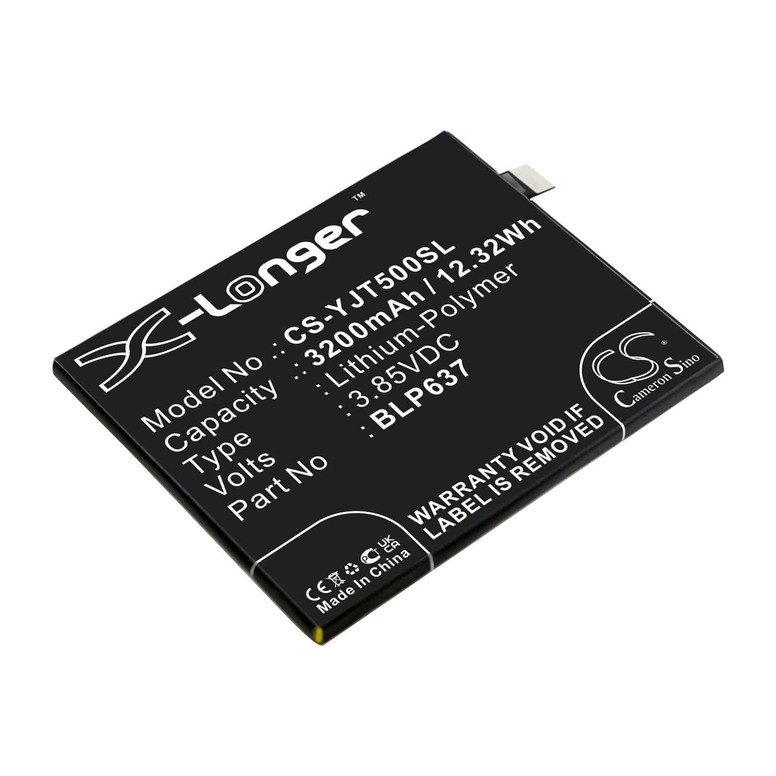 Replacement Battery for OnePlus 5 - CS-YJT500SL-1.jpg